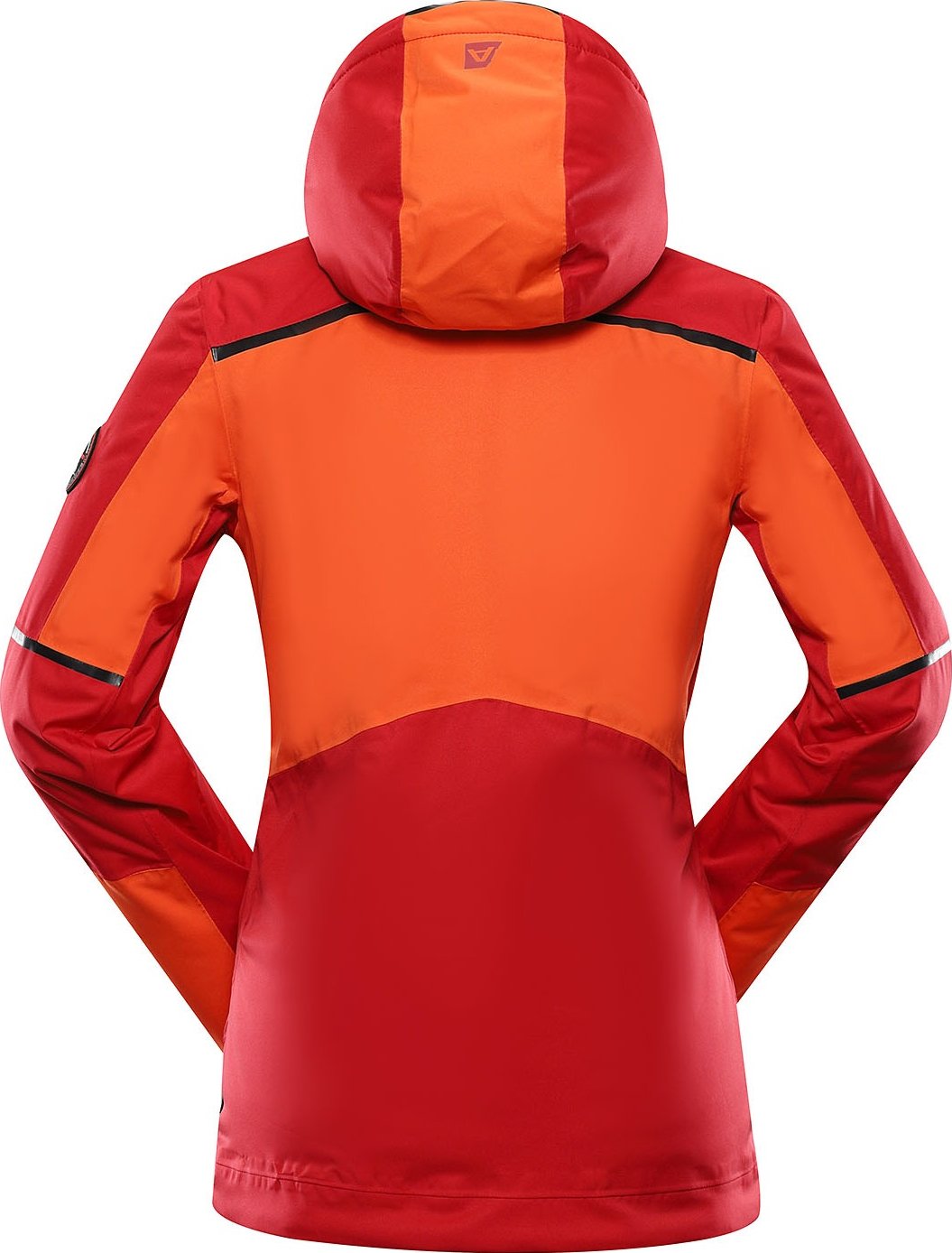 Куртка жіноча Alpine Pro Malefa LJCY546 442 M червоний/помаранчевийфото2