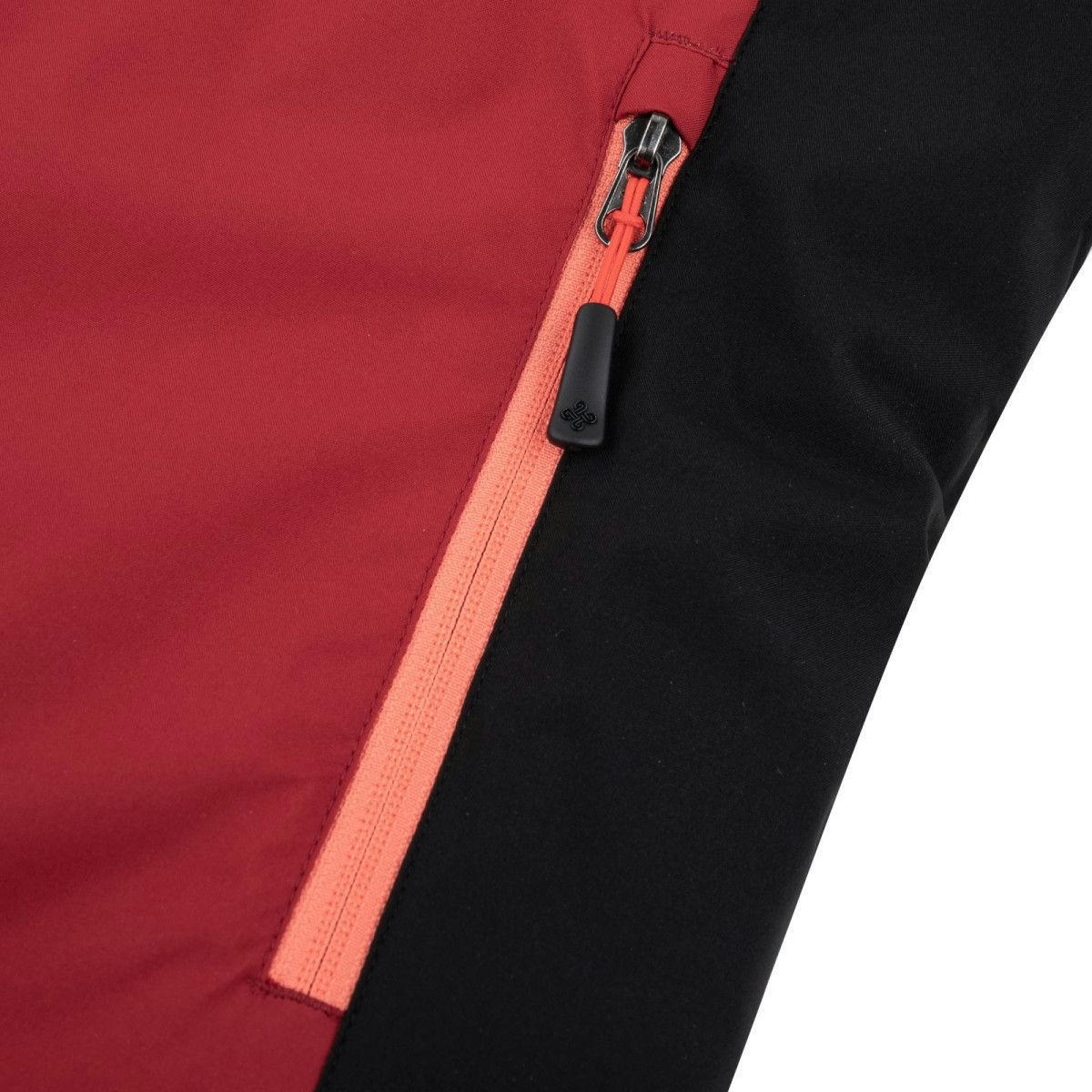 Куртка жіноча Kilpi Flip-W dark red 40 бордовийфото4