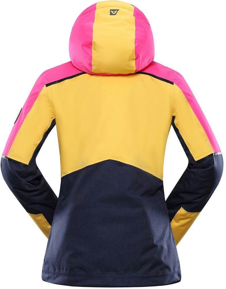 Куртка жіноча Alpine Pro Malefa LJCY546 235 M помаранчевий/синійфото2