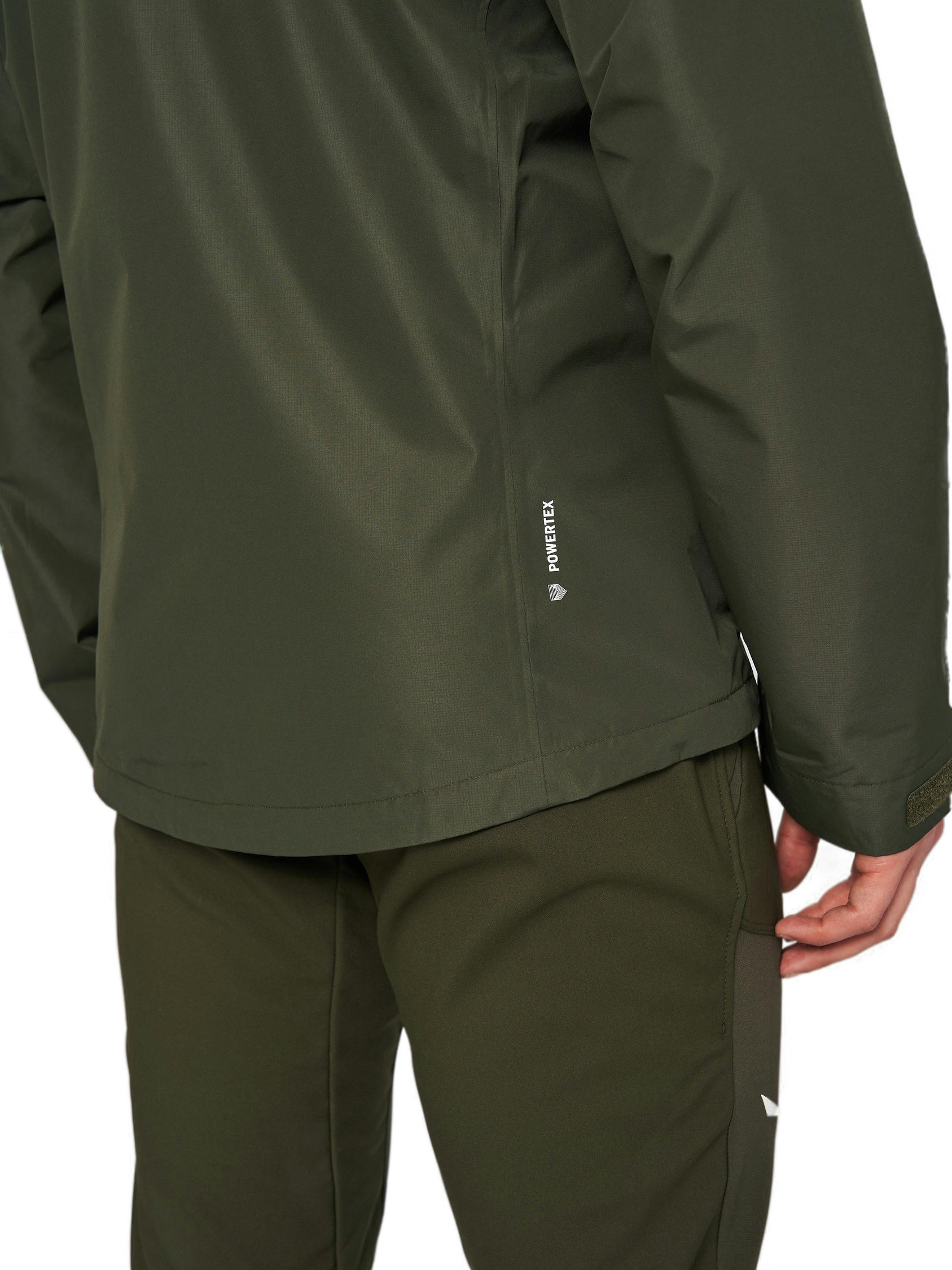 Куртка мужская Salewa Puez (Aqua 4) 2.5L PTX Jacket M 28615 5281 48/M оливковый фото 7