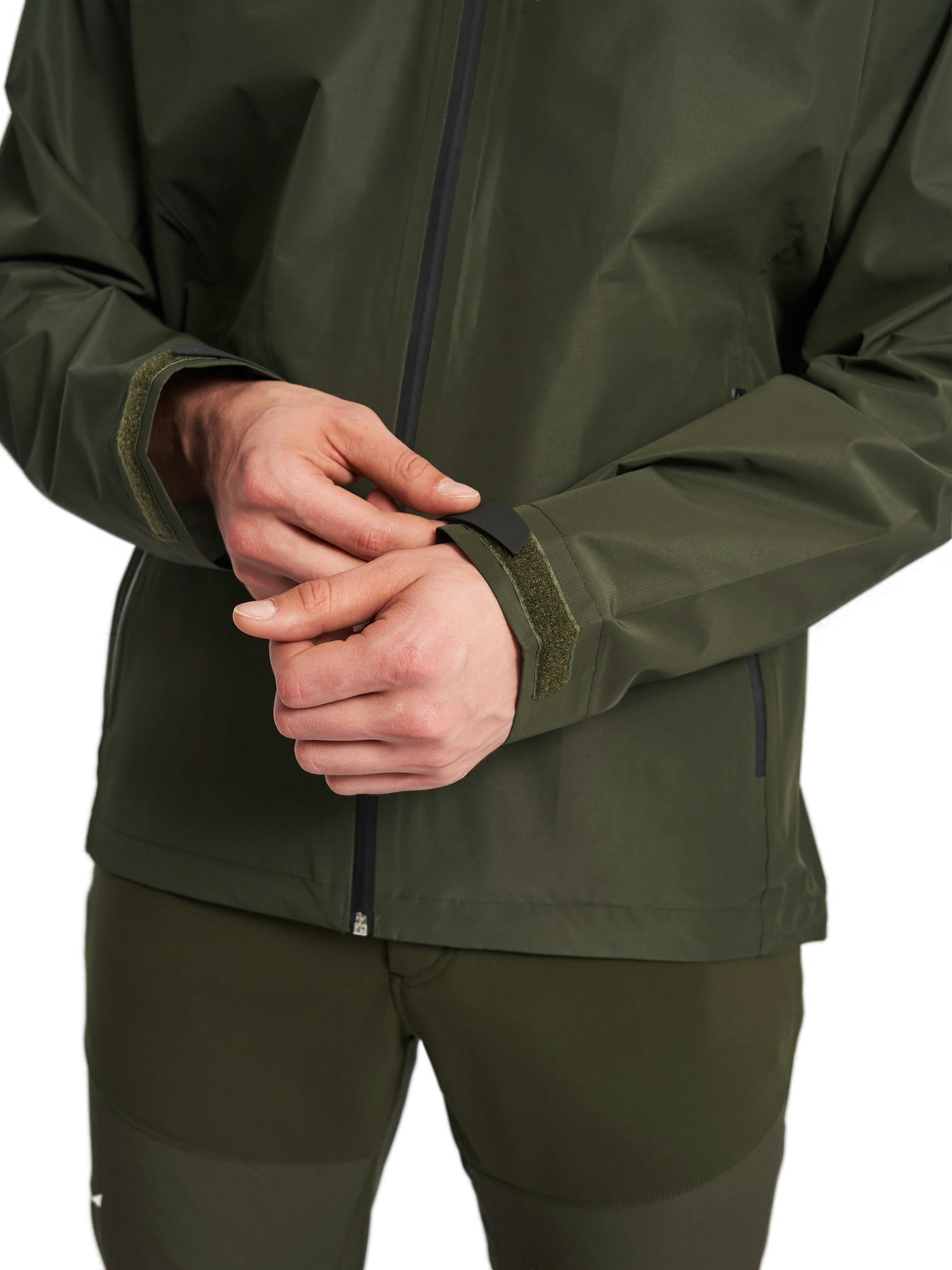 Куртка мужская Salewa Puez (Aqua 4) 2.5L PTX Jacket M 28615 5281 48/M оливковый фото 6