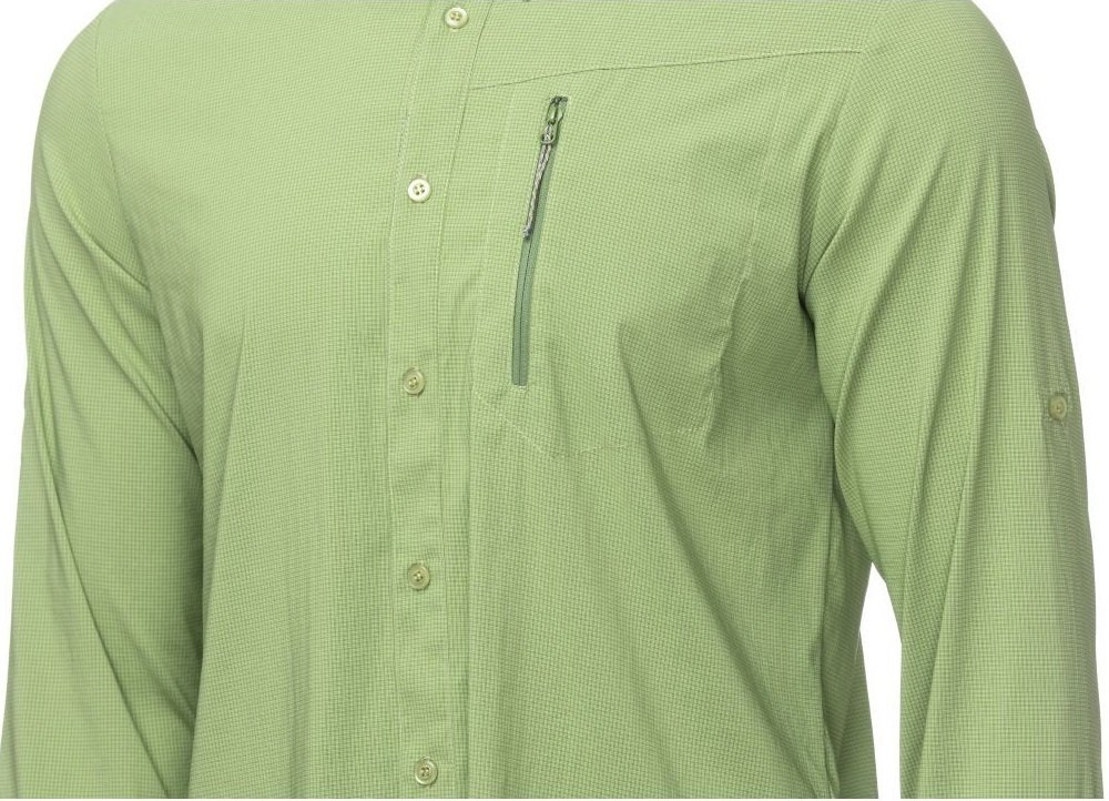 Рубашка мужская Turbat Maya LS Mns Peridot Green XXXL зеленый фото 2