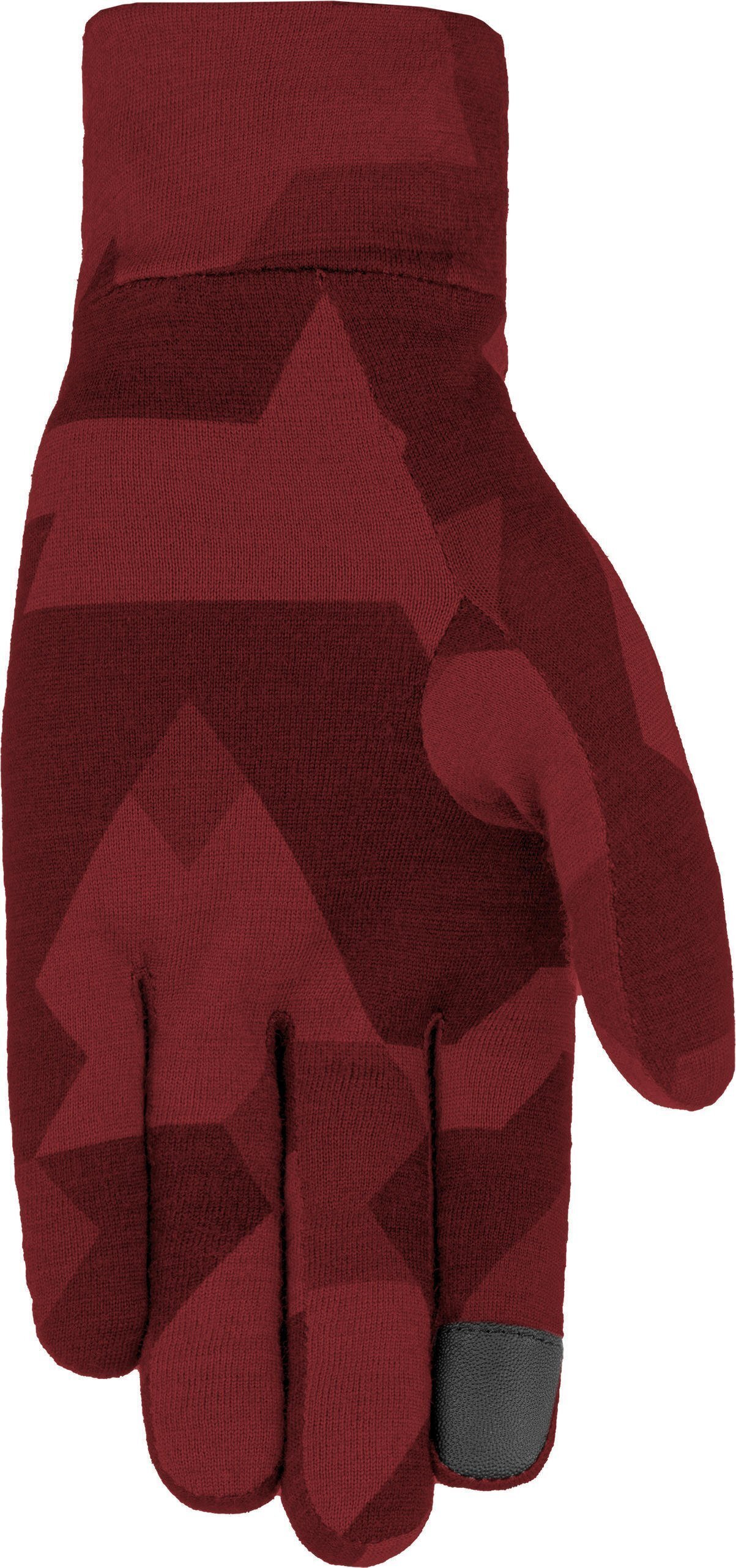 Перчатки Salewa Cristallo AM Gloves 28514 1575 6/S бордовый фото 2