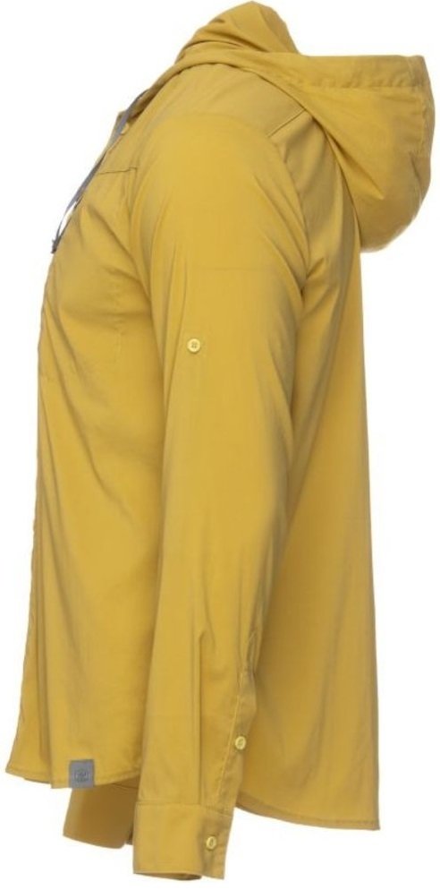 Рубашка мужская Turbat Maya Hood Mns lemon curry yellow XL желтый фото 5