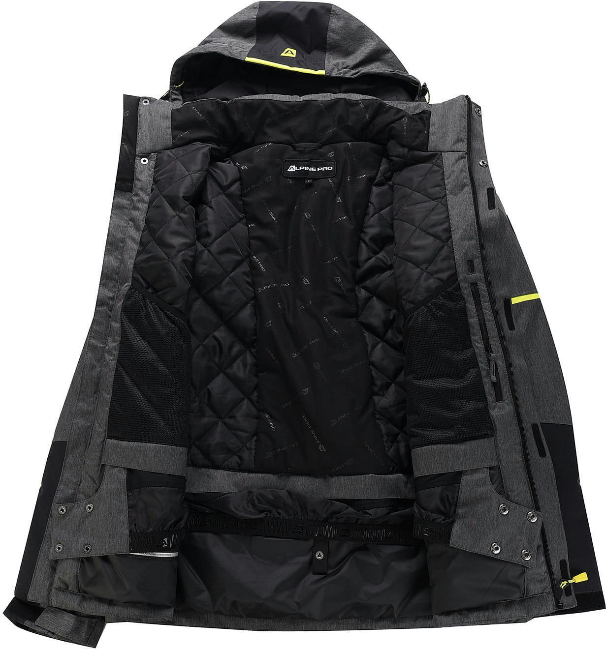 Куртка чоловіча Alpine Pro Malef MJCY574 990 M чорнийфото3