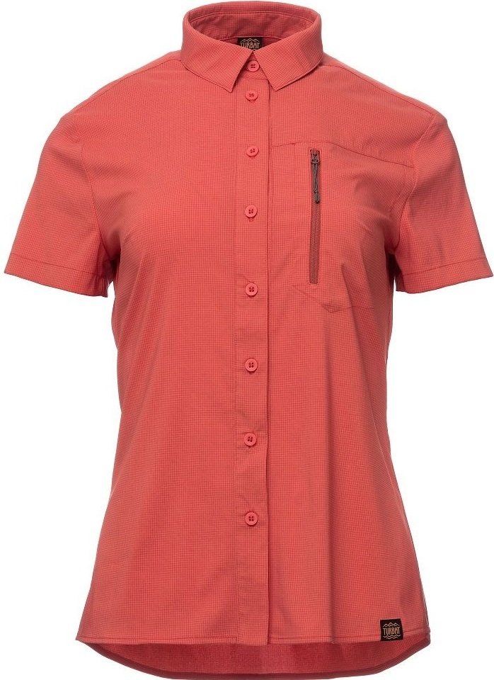 Рубашка женская Turbat Maya SS Wmn red XS красный фото 2