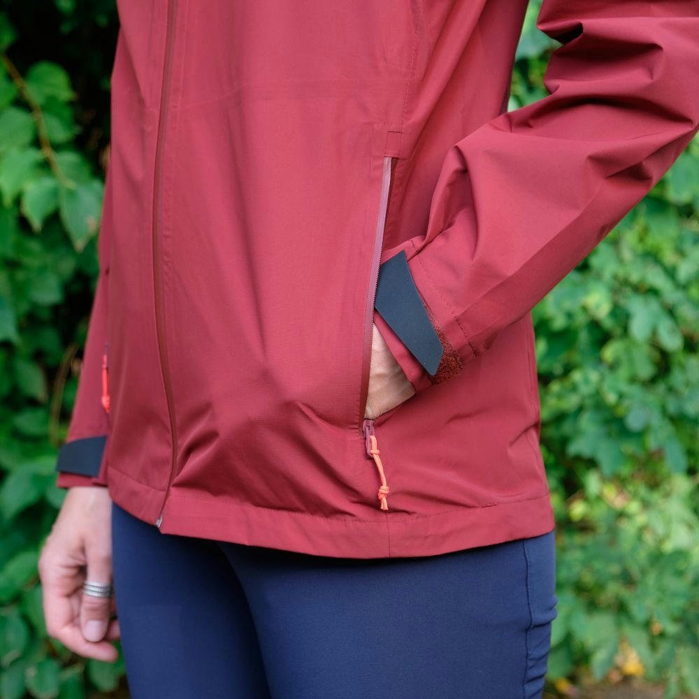 Куртка женская Salewa Puez (Aqua 4) 2.5L PTX Jacket W 28616 1570 48/42 бордовый фото 9