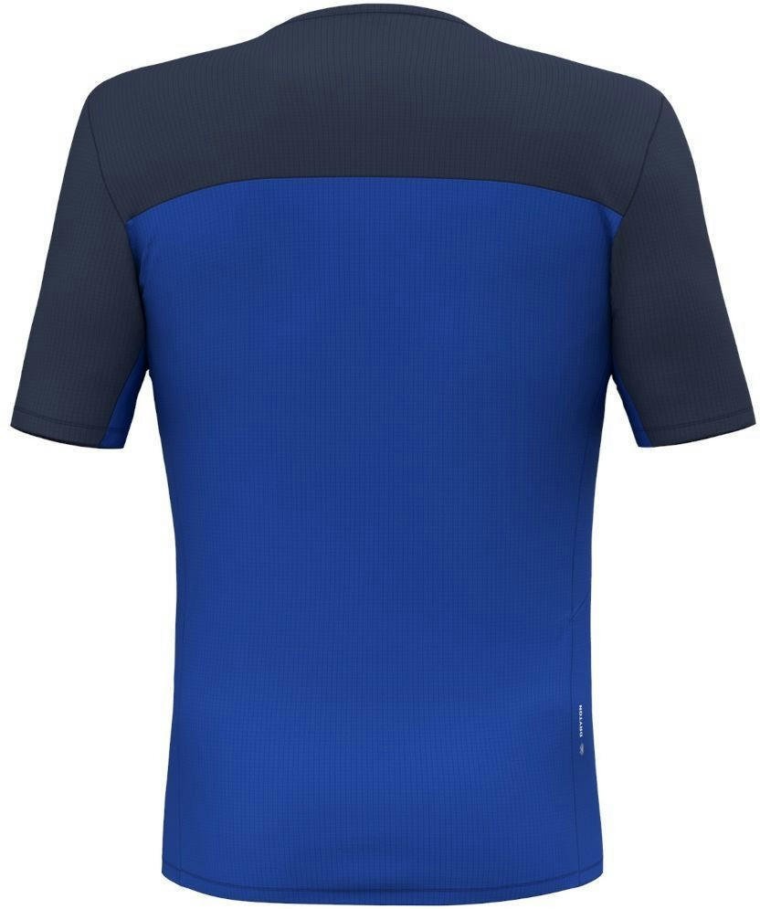 Футболка мужская Salewa Puez DRY M T Shirt 28632 8621 electric/navy 54/2XL синий фото 2
