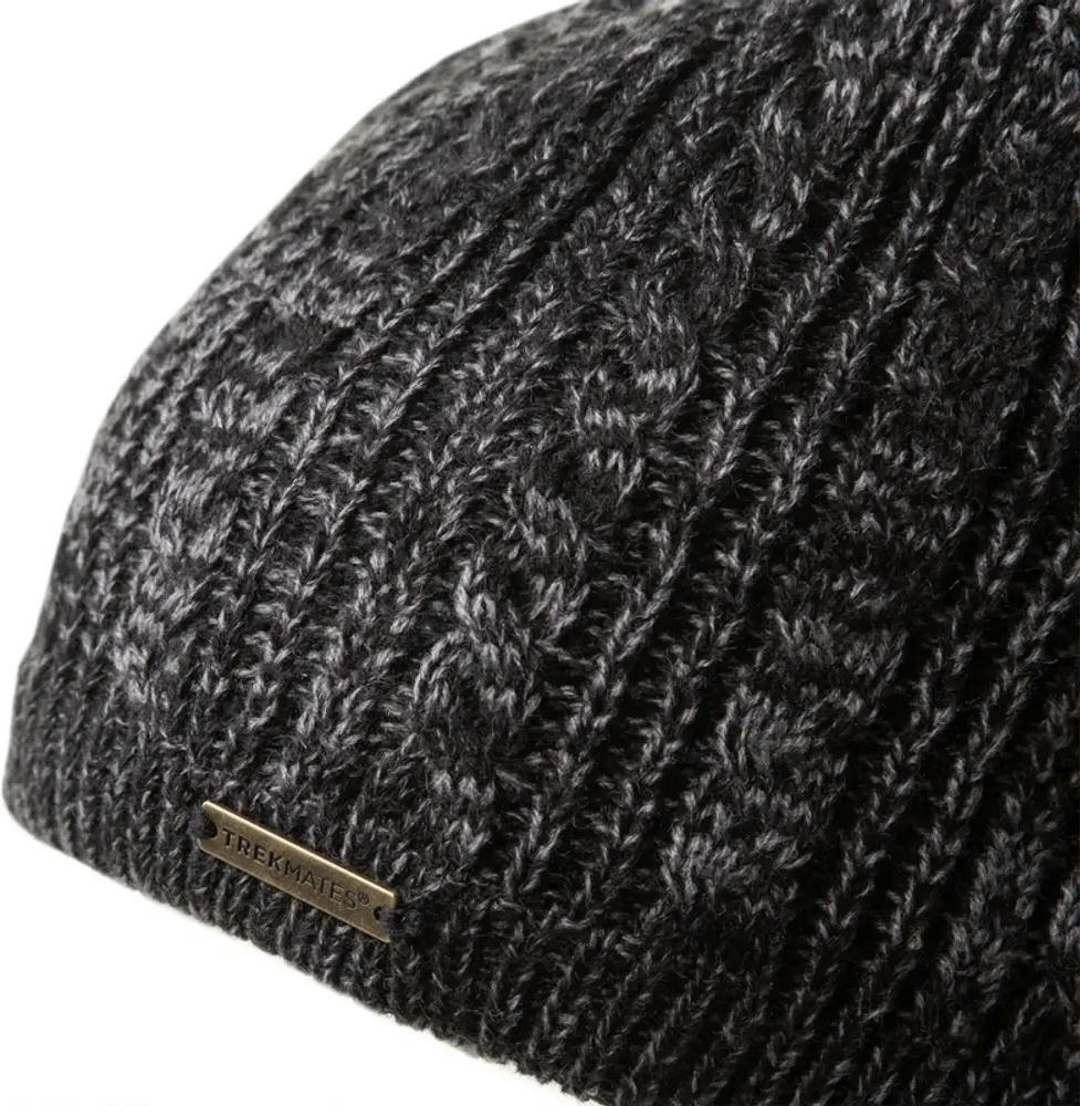 Шапка Trekmates Noah DRY Knit Hat TM-006516 black – O/S – чорнийфото2