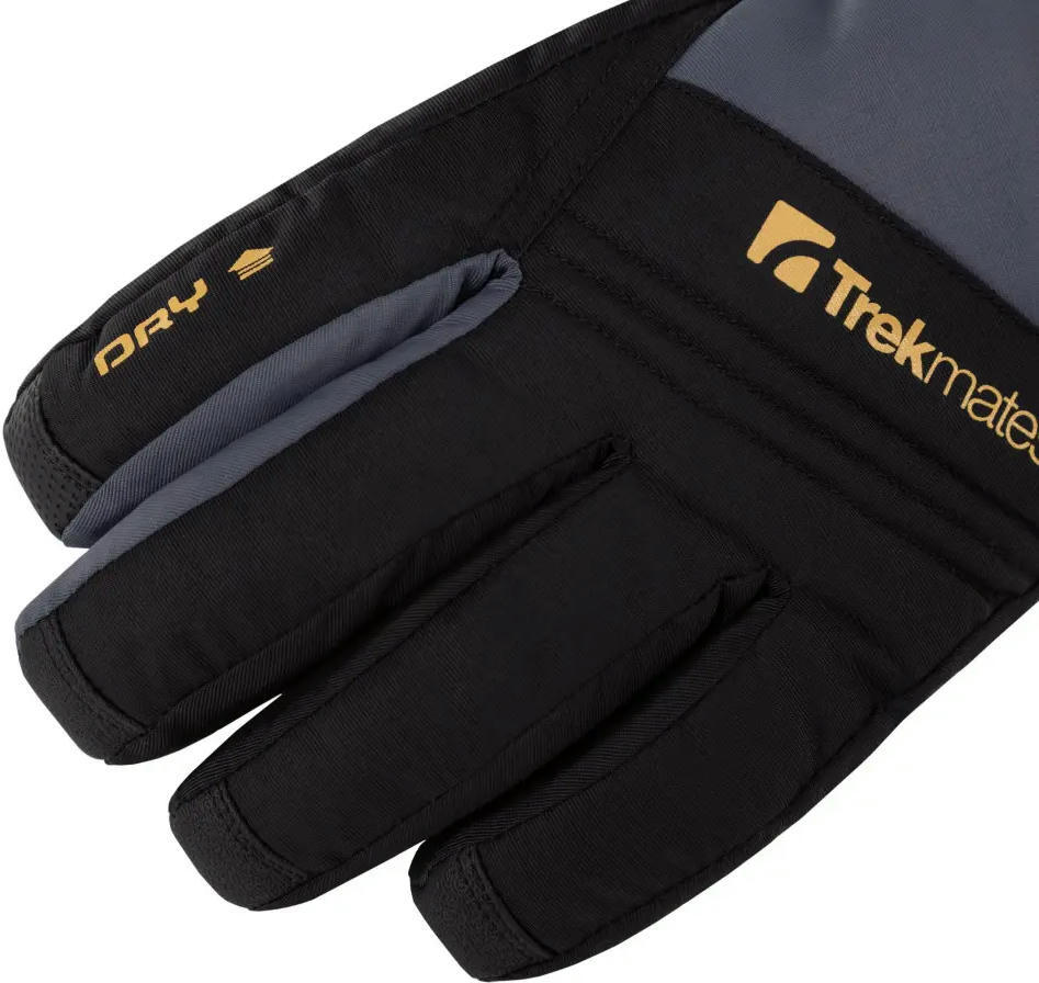 Перчатки мужские Trekmates Mogul DRY Glove Mens TM-003747 slate/black - S - серый фото 2