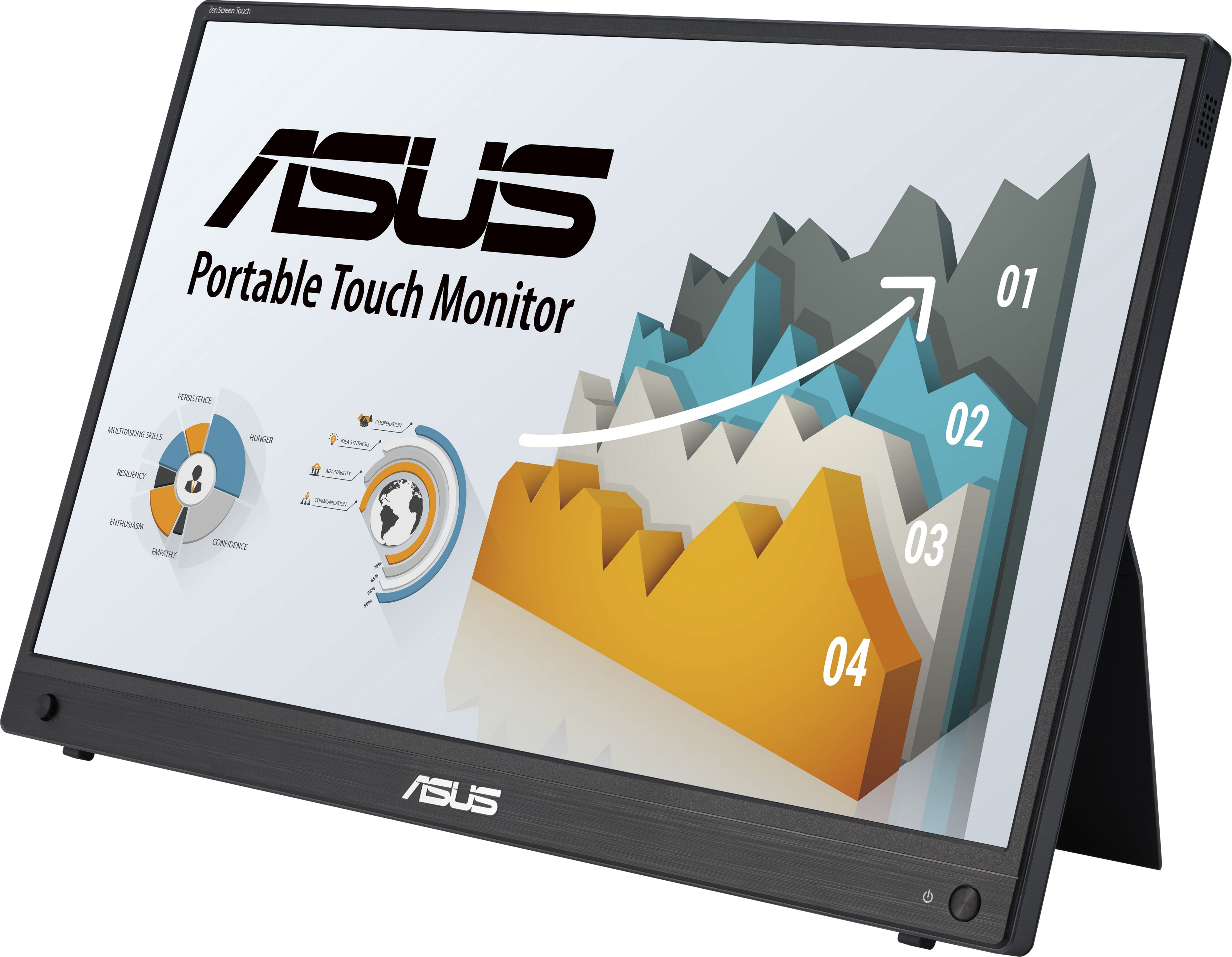 Монитор портативный 15.6" ASUS MB16AHT ZenScreen Touch (90LM0890-B01170) фото 3