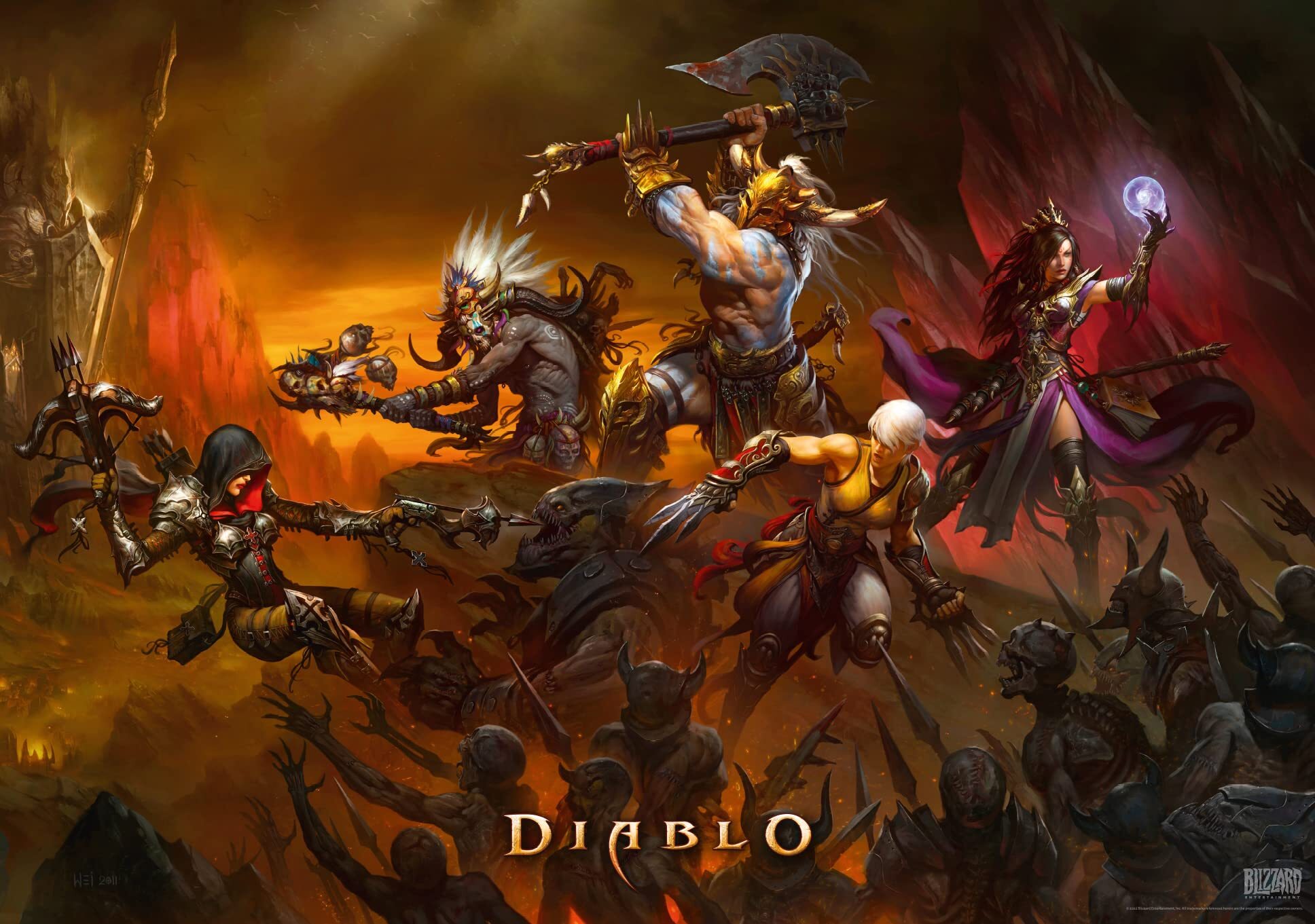 Пазл Diablo: Heroes Battle 1000 эл. (5908305235415) фото 3