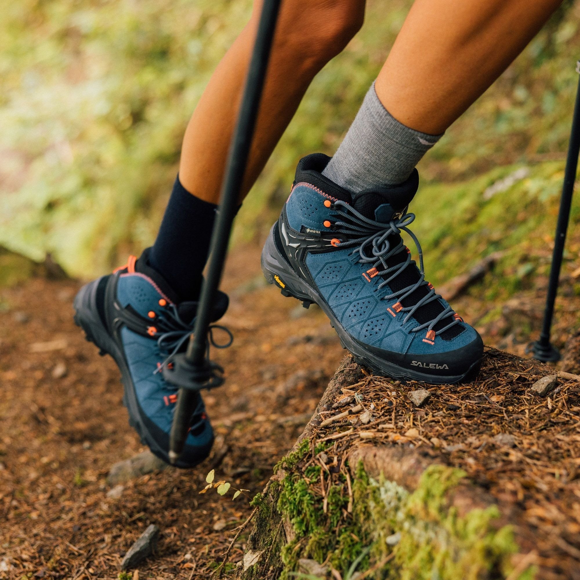 Ботинки женские Salewa WS Trainer 2 MID GTX 61383 8760 37 синий фото8