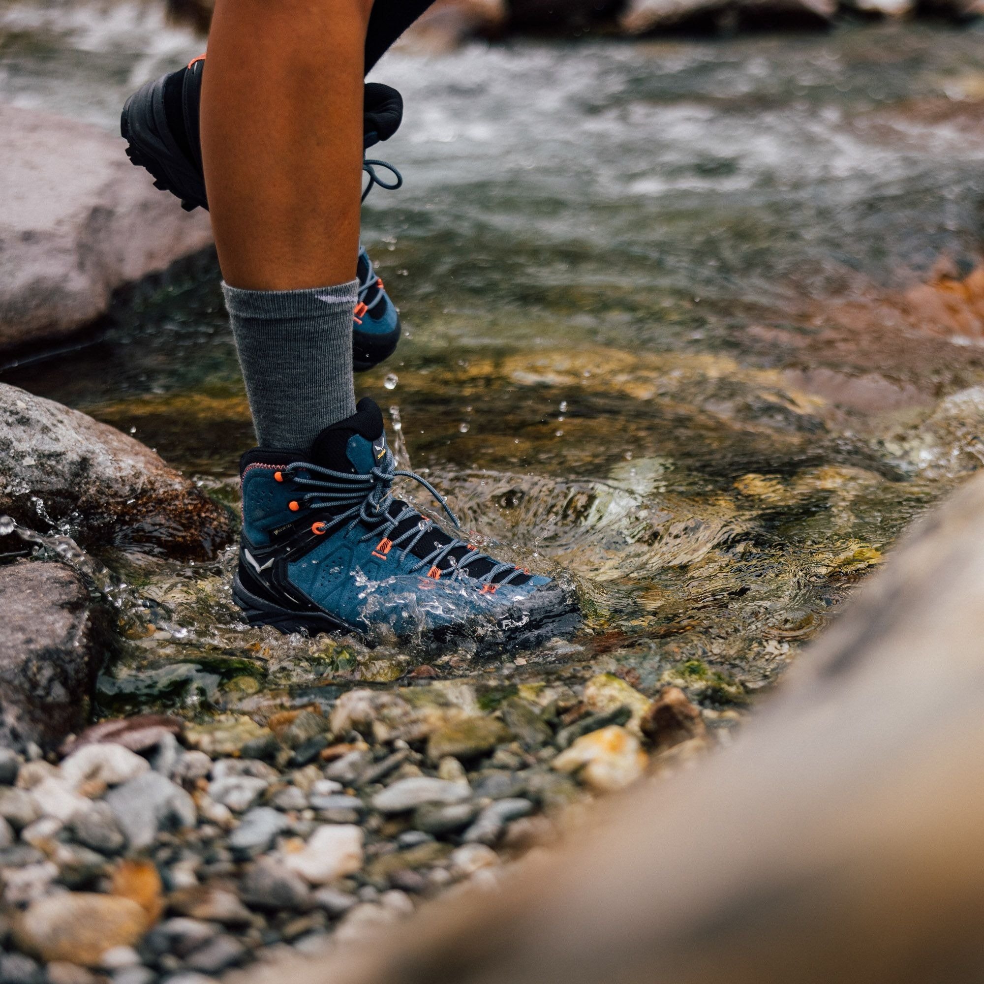 Ботинки женские Salewa WS Trainer 2 MID GTX 61383 8760 37 синий фото10