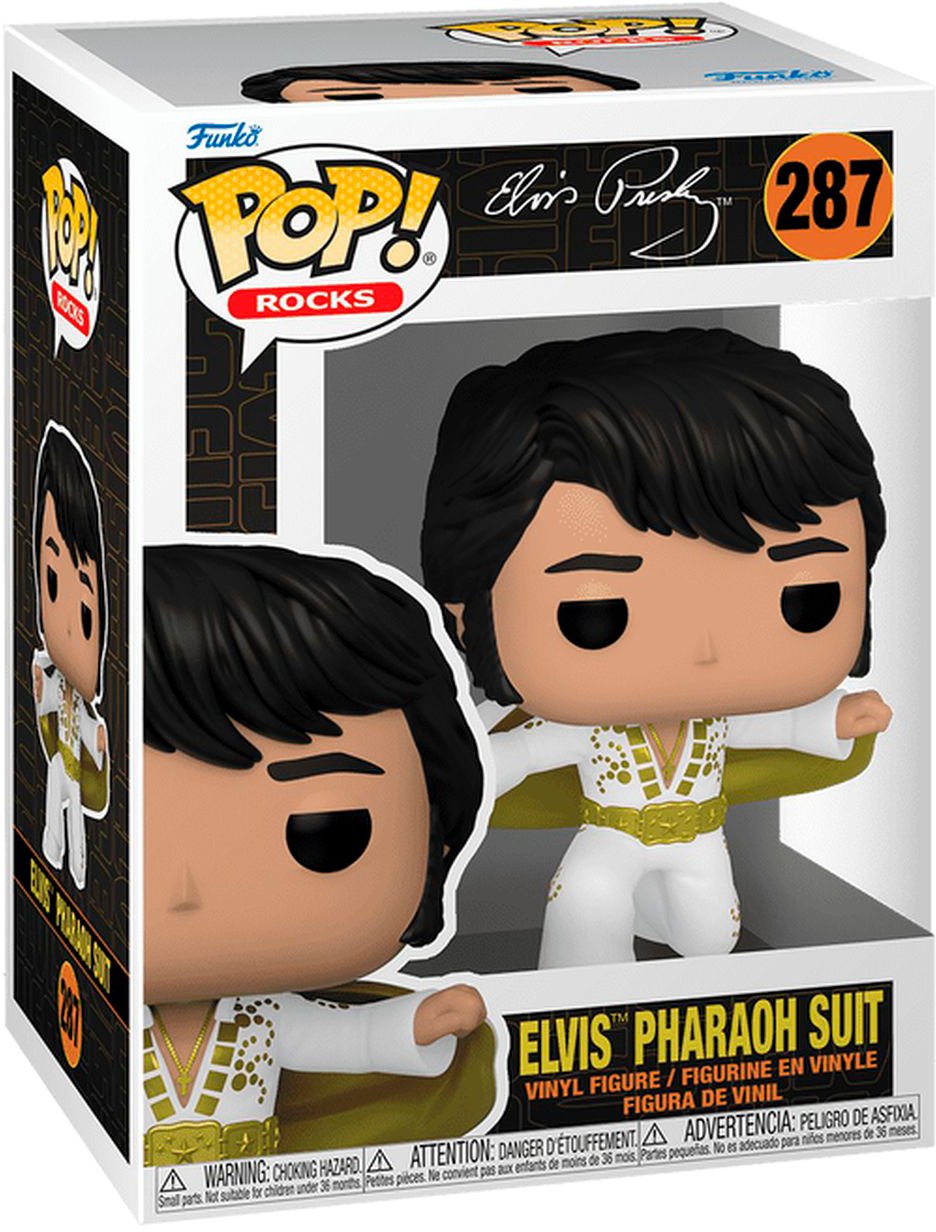 Колекційна фігурка Funko POP! Rocks: Elvis Presley – Pharaoh suit (5908305244004)фото2
