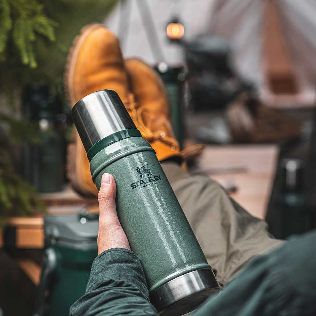 Термос Stanley Legendary Classic Hammertone Green 2,3 лфото