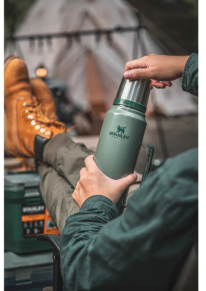 Термос Stanley Legendary Classic Hammertone Green 2,3 лфото