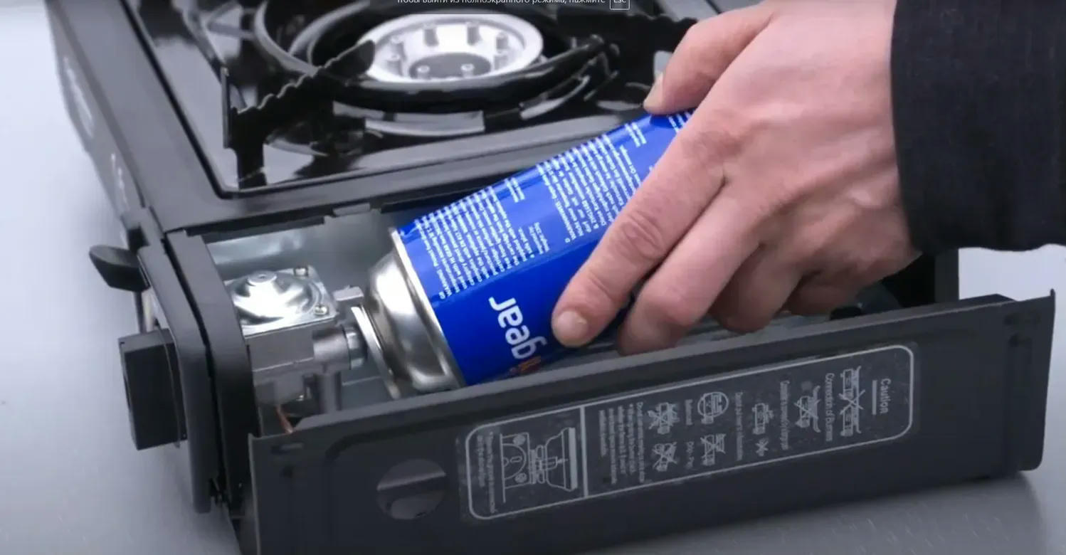 Газовая плита GoSystem Dynasty Compact II black - O/S фото 