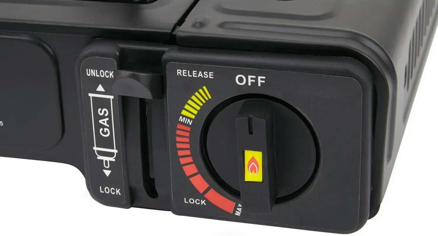 Газовая плита GoSystem Dynasty Compact II black - O/S фото 