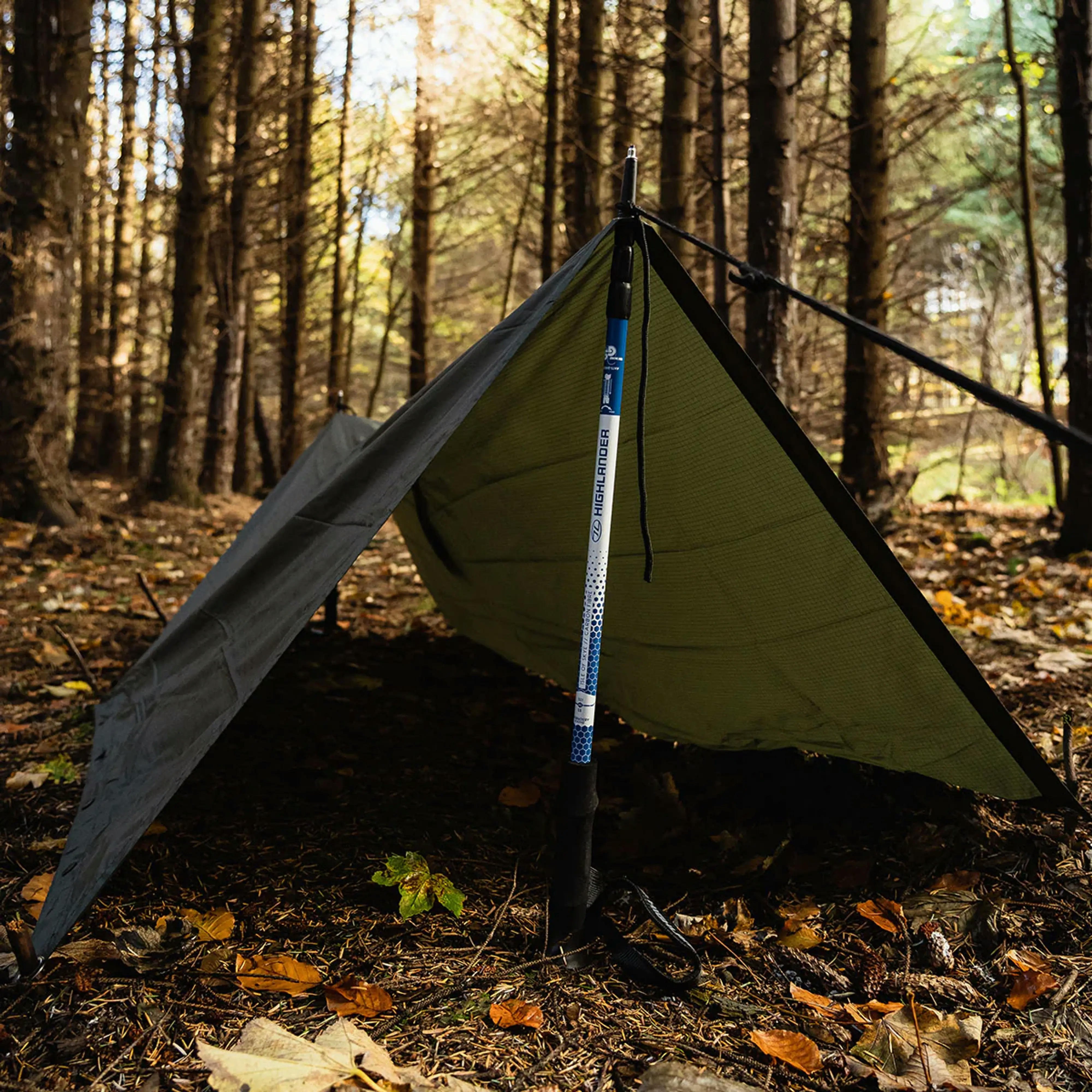 Дождевик-пончо Highlander Adventure Poncho Olive (WJ015-OG) фото 4