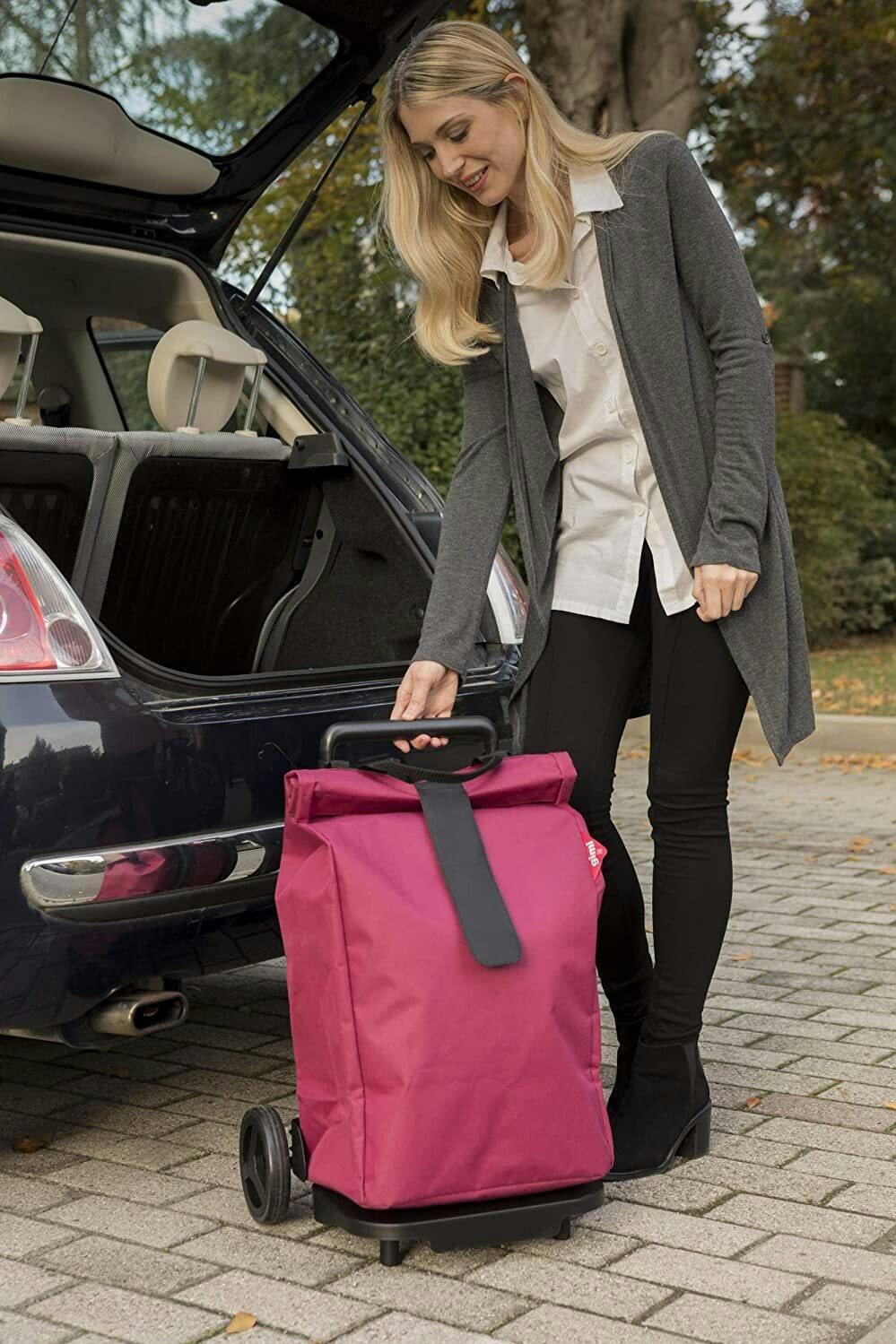 Сумка-візок Gimi Sprinter Violet (168406)фото