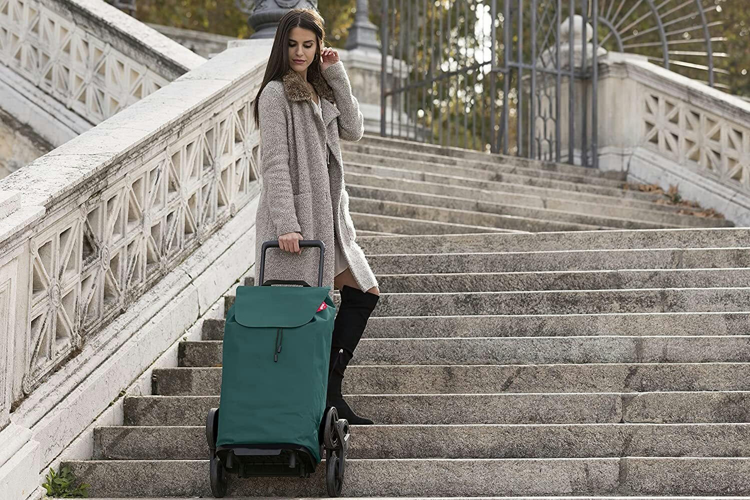 Сумка-тележка Gimi Tris Green (168424) фото 6