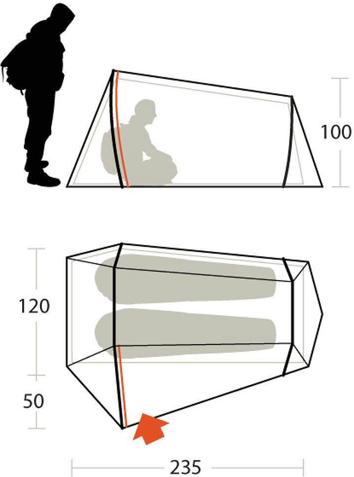 Палатка Ferrino Lightent 2 Pro Olive Green (92171LOOFR) фото 9