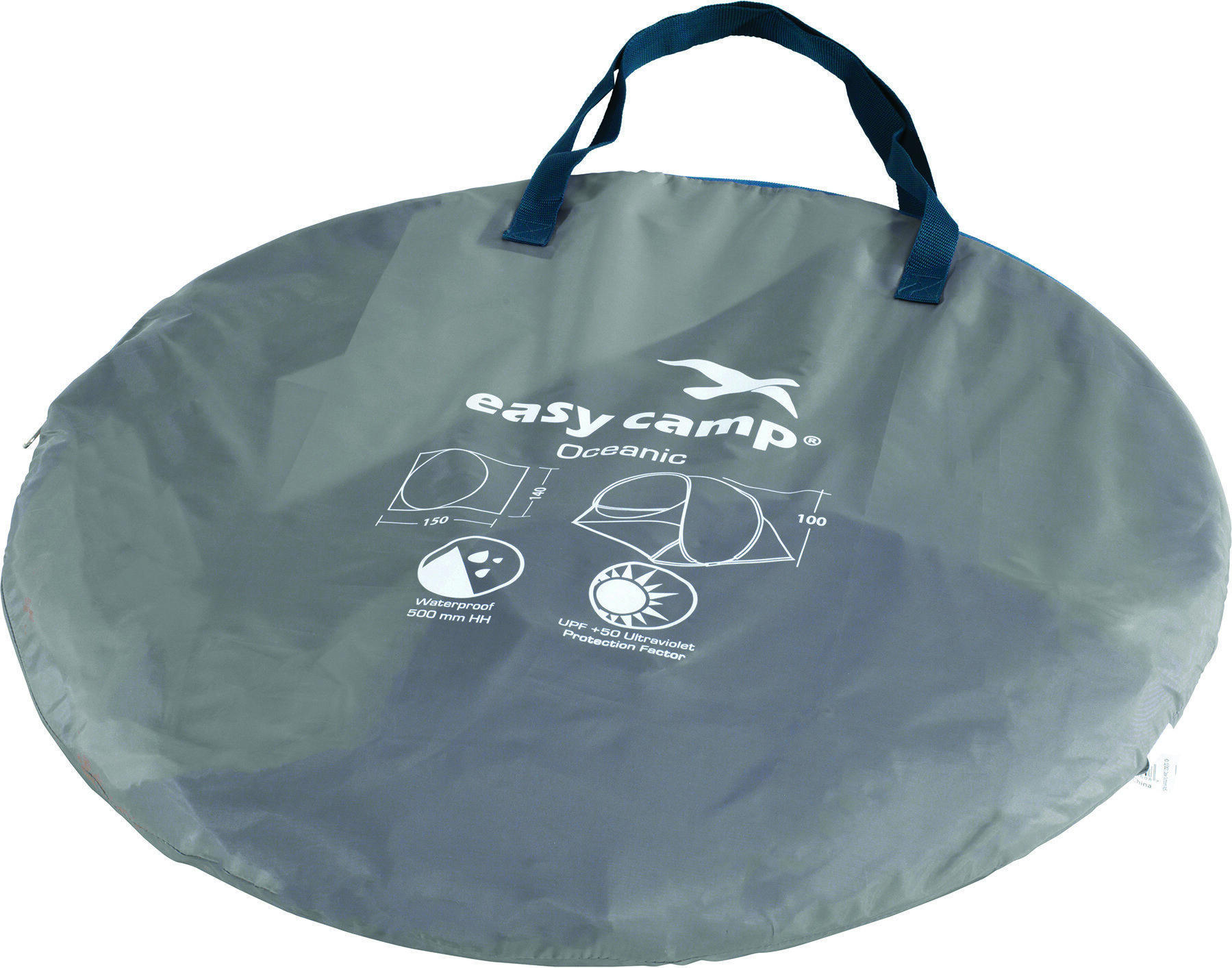 Намет пляжний Easy Camp Oceanic Grey/Sand (120433)фото4