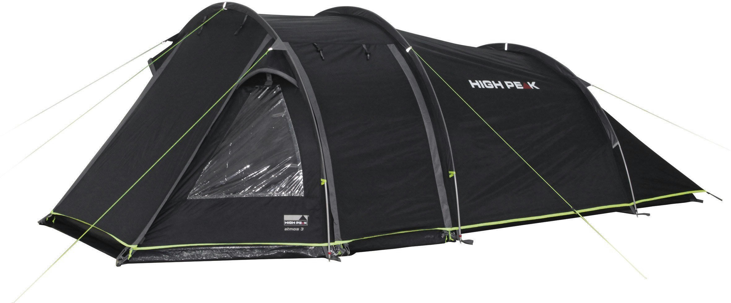 Намет тримісний High Peak Atmos 3 Dark Grey/Green (11535)фото3