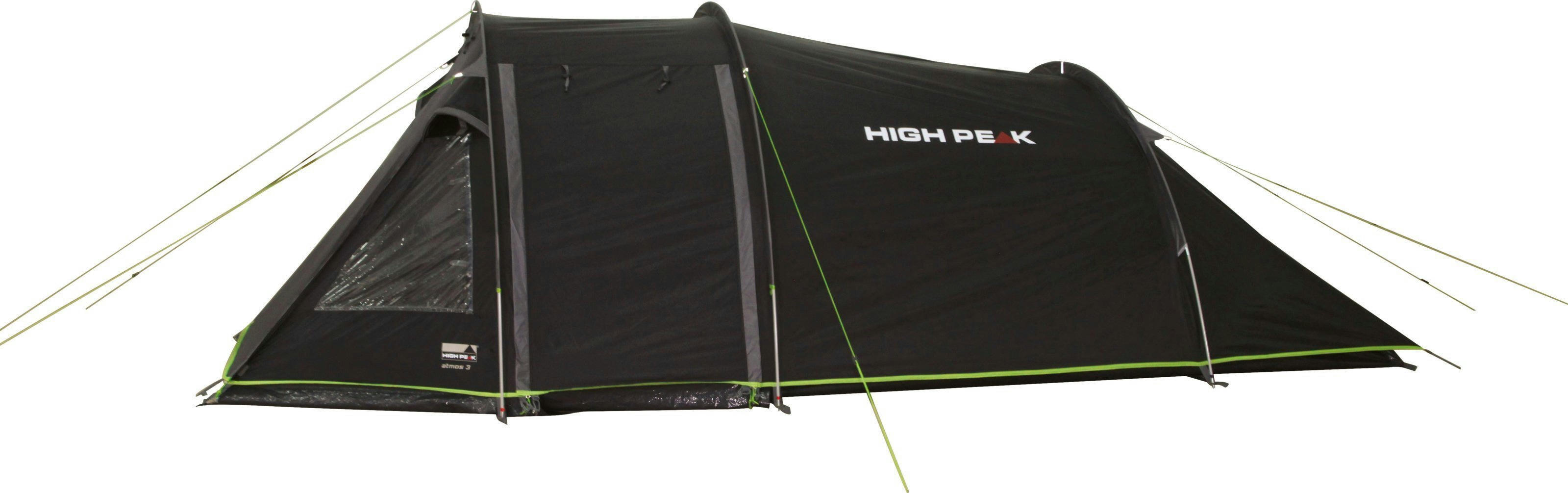 Намет тримісний High Peak Atmos 3 Dark Grey/Green (11535)фото4