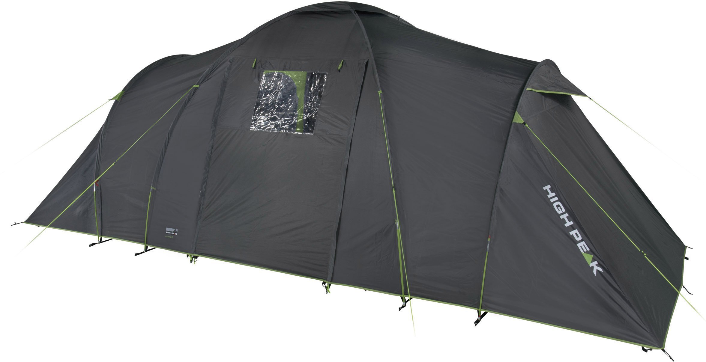 Палатка четырехместная High Peak Como 4.0 Dark Grey/Green (10260) фото 3