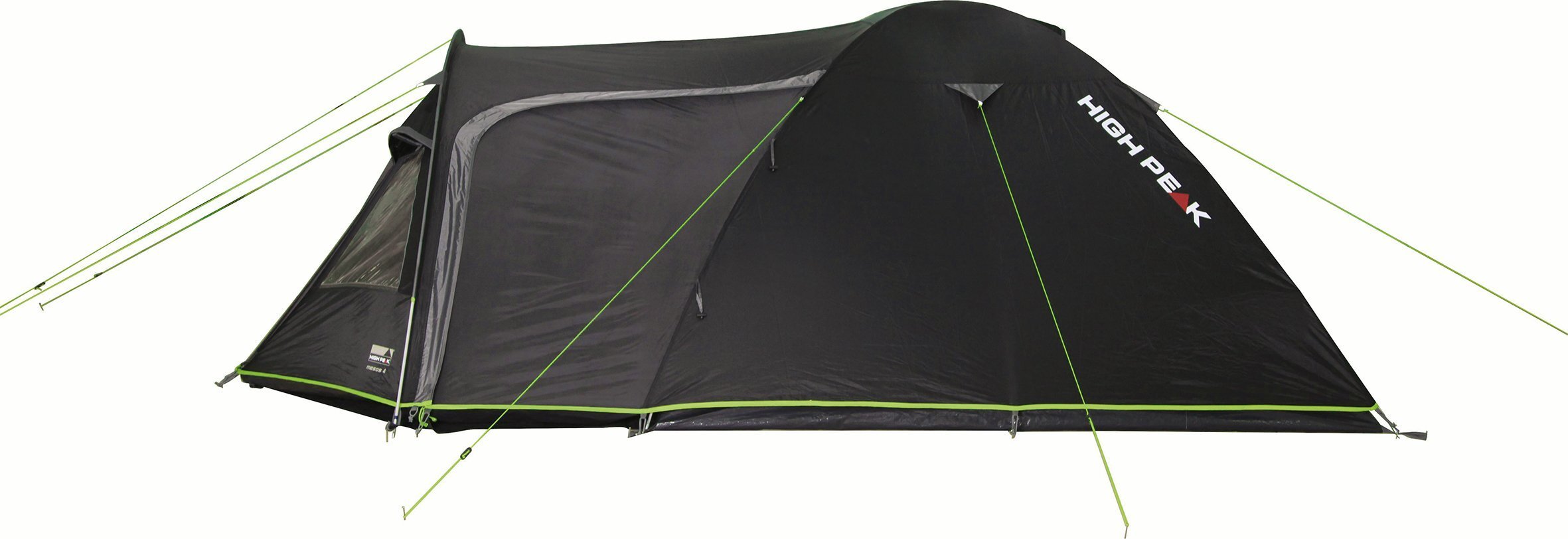 Палатка четырехместная High Peak Mesos 4 Dark Grey/Green (11525) фото 4