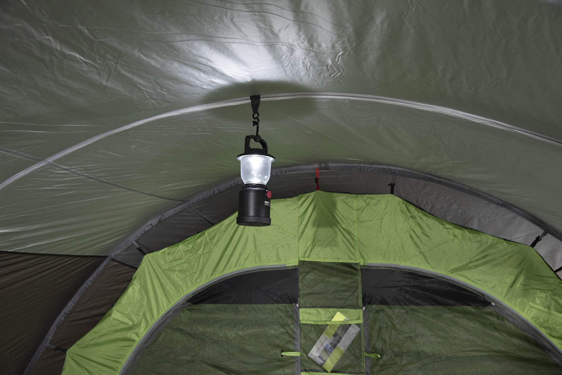 Палатка шестиместная High Peak Bozen 6.0 Light Grey/Dark Grey/Green (11837) фото 5
