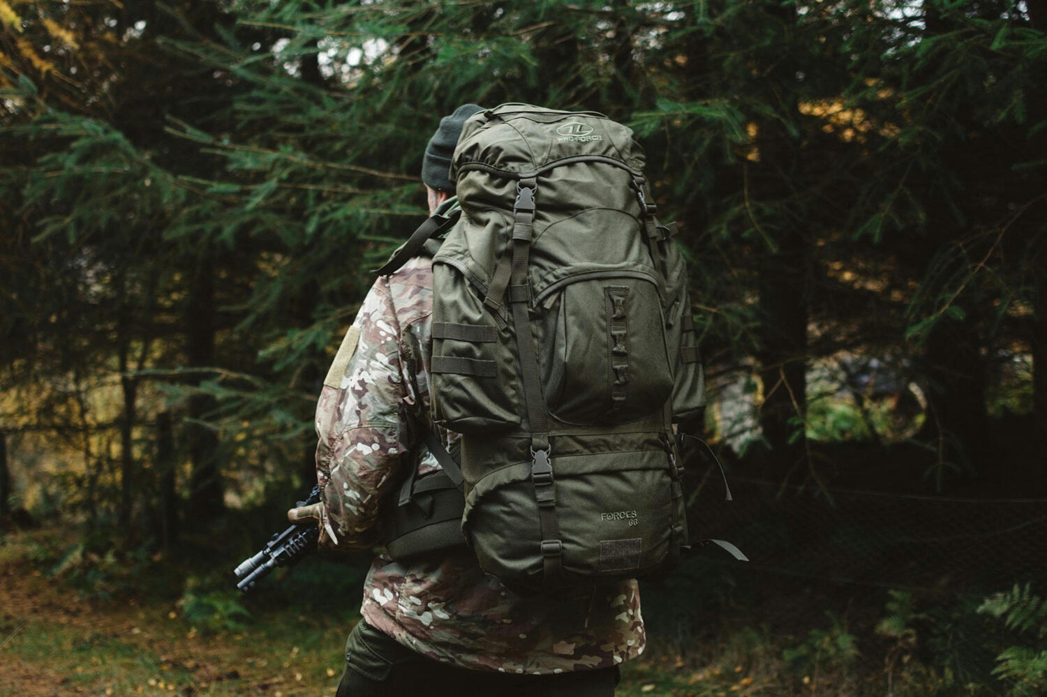Рюкзак тактичний Highlander Forces Loader Rucksack 66л Olive (NRT066-OG)фото
