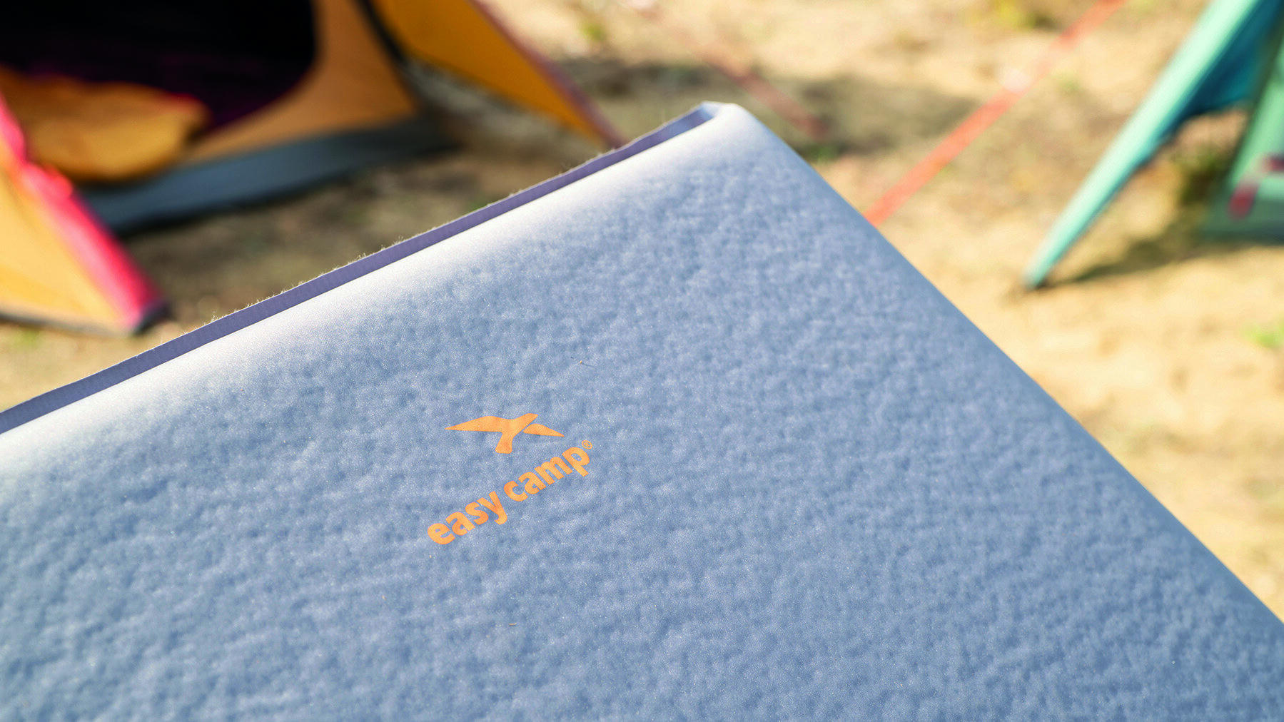 Коврик самонадувающий Easy Camp Self-inflating Siesta Mat Double 5см Grey (300058) фото 3