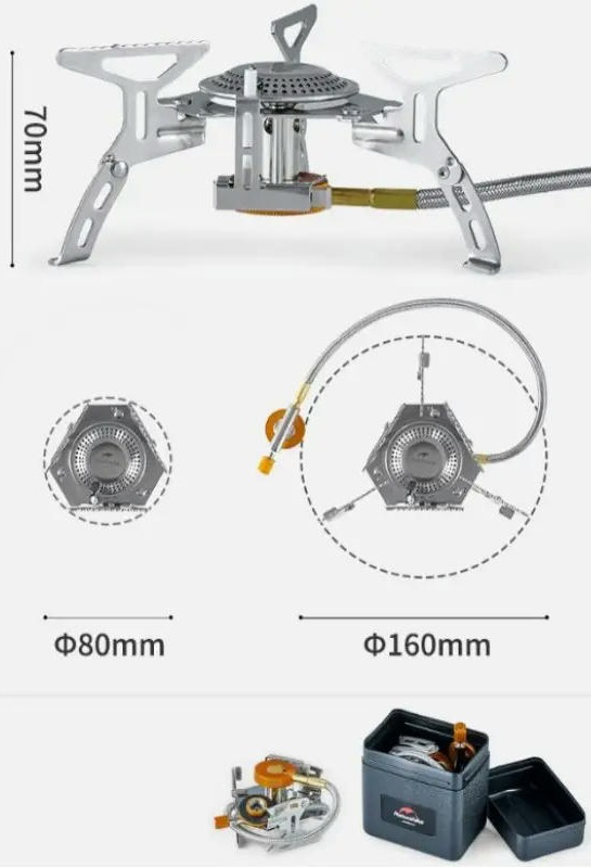 Горелка Naturehike складная NH21RJ009 фото 3