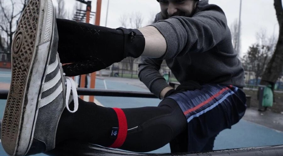 Шкарпетки водонепроникні Dexshell Running Lite, р-р XL, червоніфото12