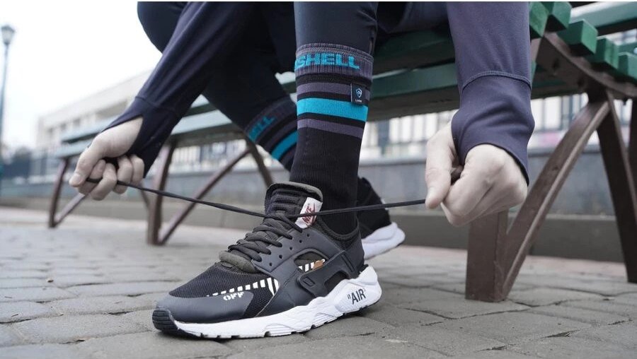 Шкарпетки водонепроникні Dexshell Ultra Dri Sports, р-р S, з блакитною смугоюфото5