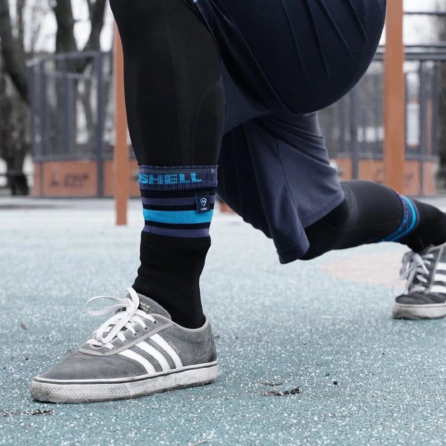 Шкарпетки водонепроникні Dexshell Ultra Dri Sports, р-р S, з блакитною смугоюфото12