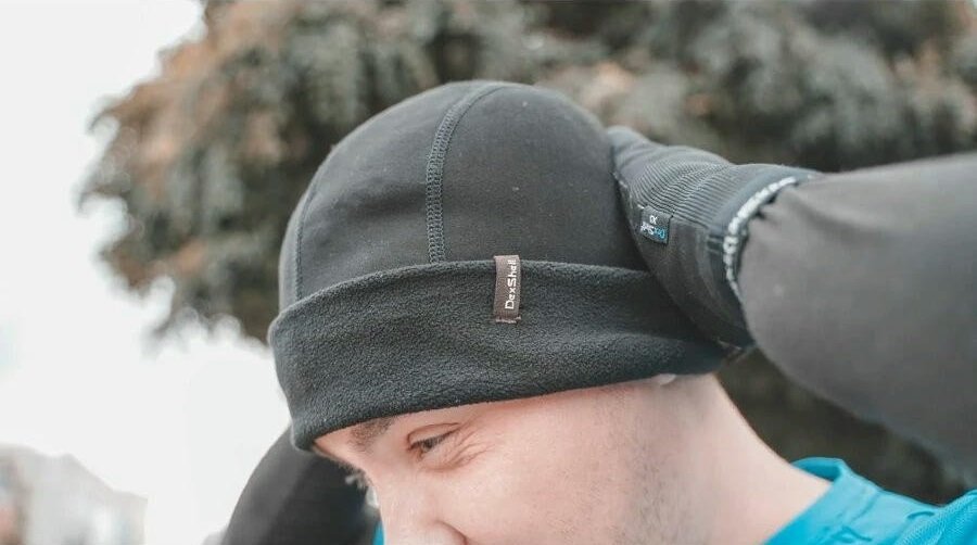 Шапка водонепроницаемая Dexshell Watch Hat, р-р L/XL, черная фото 2