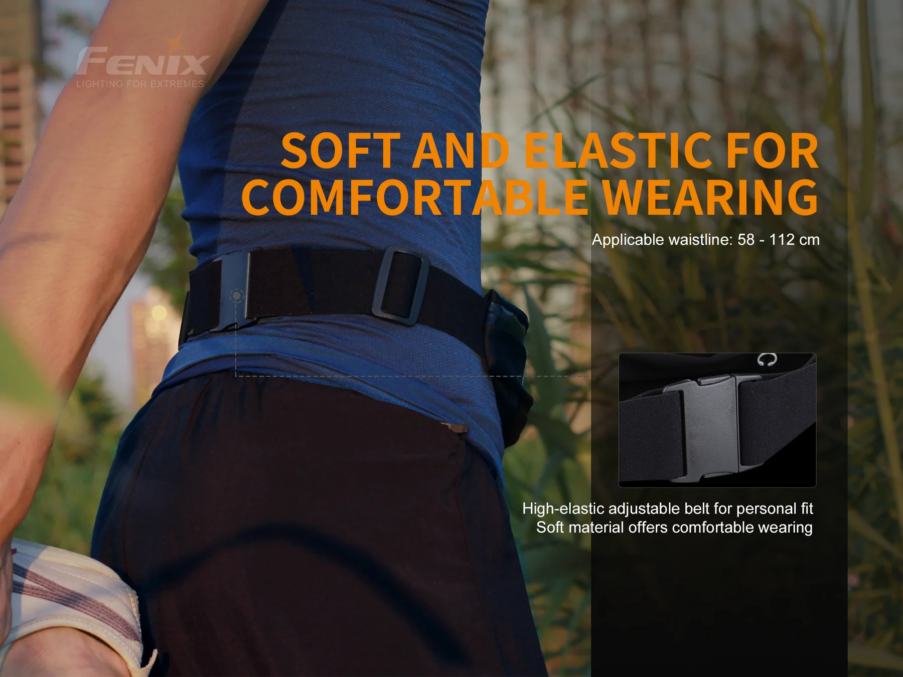 Поясна сумка Fenix AFB-10 блакитнафото4