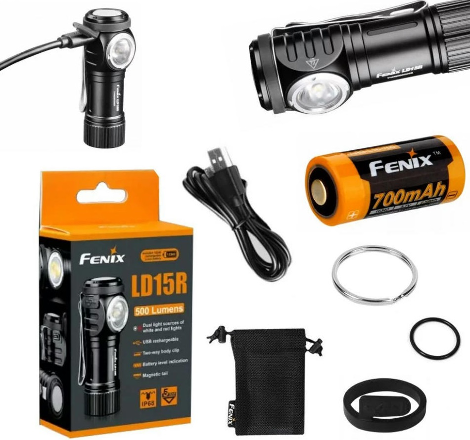 Фонарь ручной Fenix LD15R Cree XP-G3 фото 6