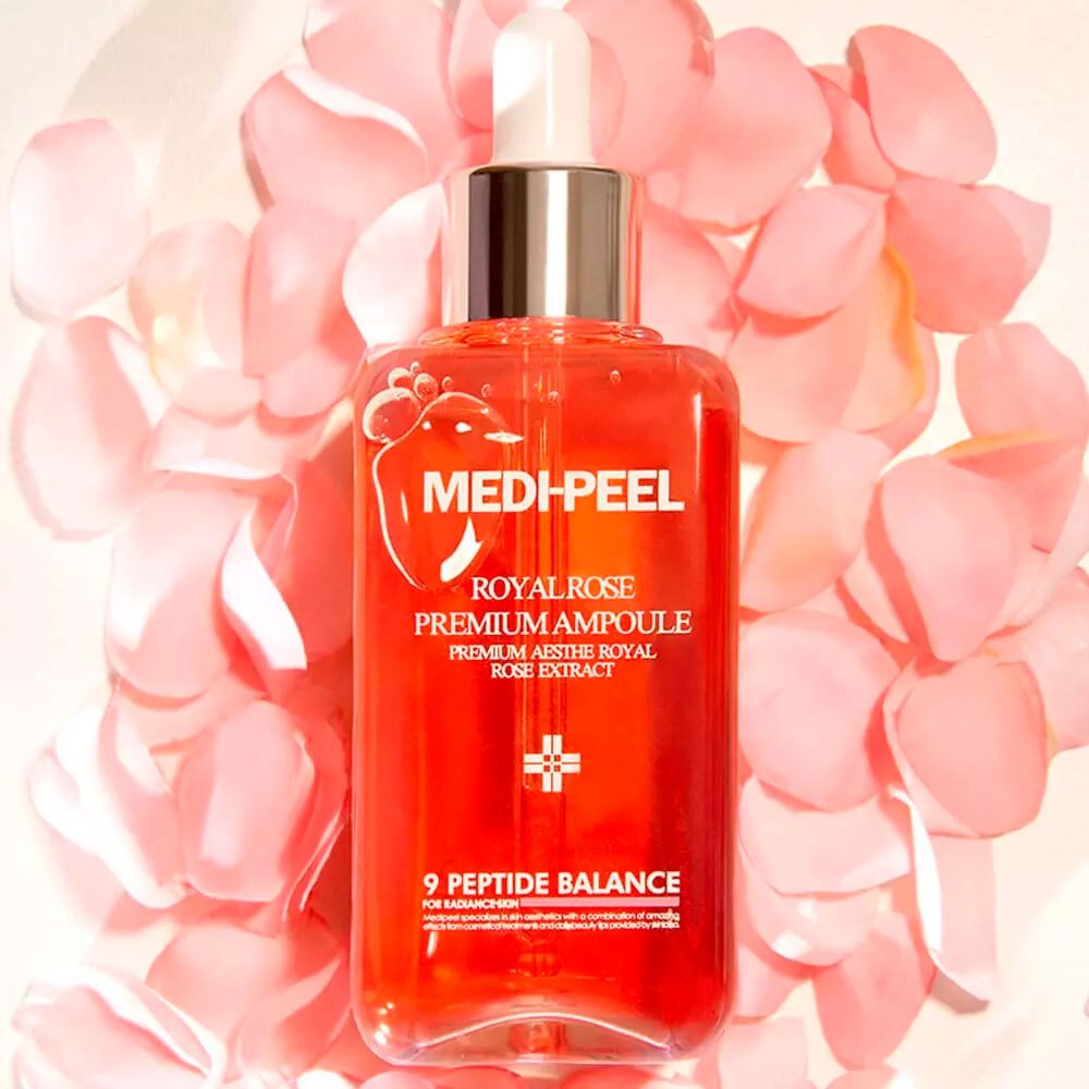 Сыворотка для лица антивозрастная Medi-Peel Royal Rose с розой и пептидами 100мл фото 4