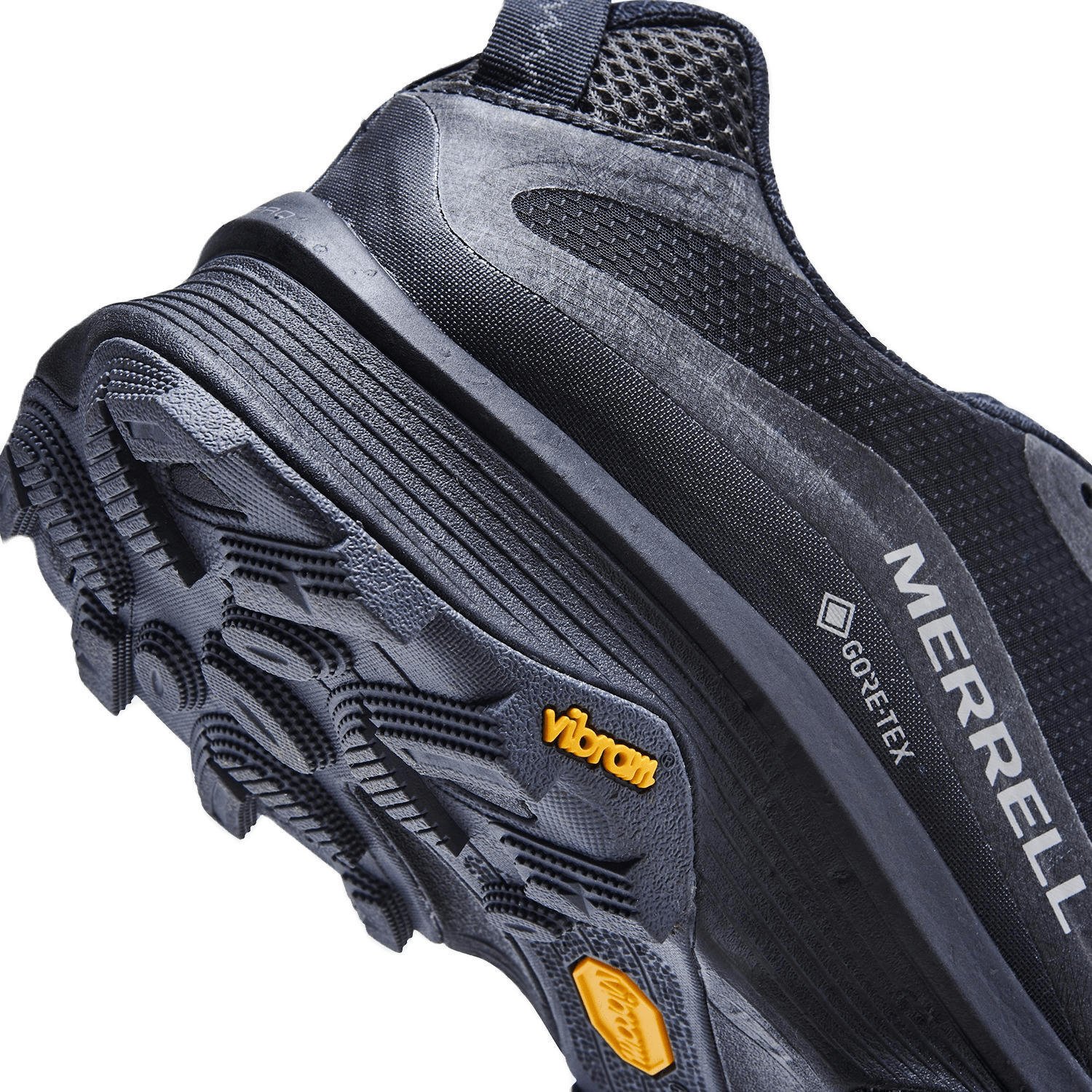 Кросівки чоловічі Merrell Moab Speed GTX black/asphalt 45 чорнийфото3