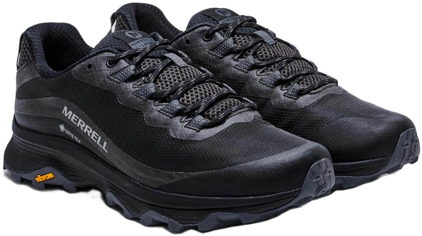 Кросівки чоловічі Merrell Moab Speed GTX black/asphalt 42 чорнийфото2