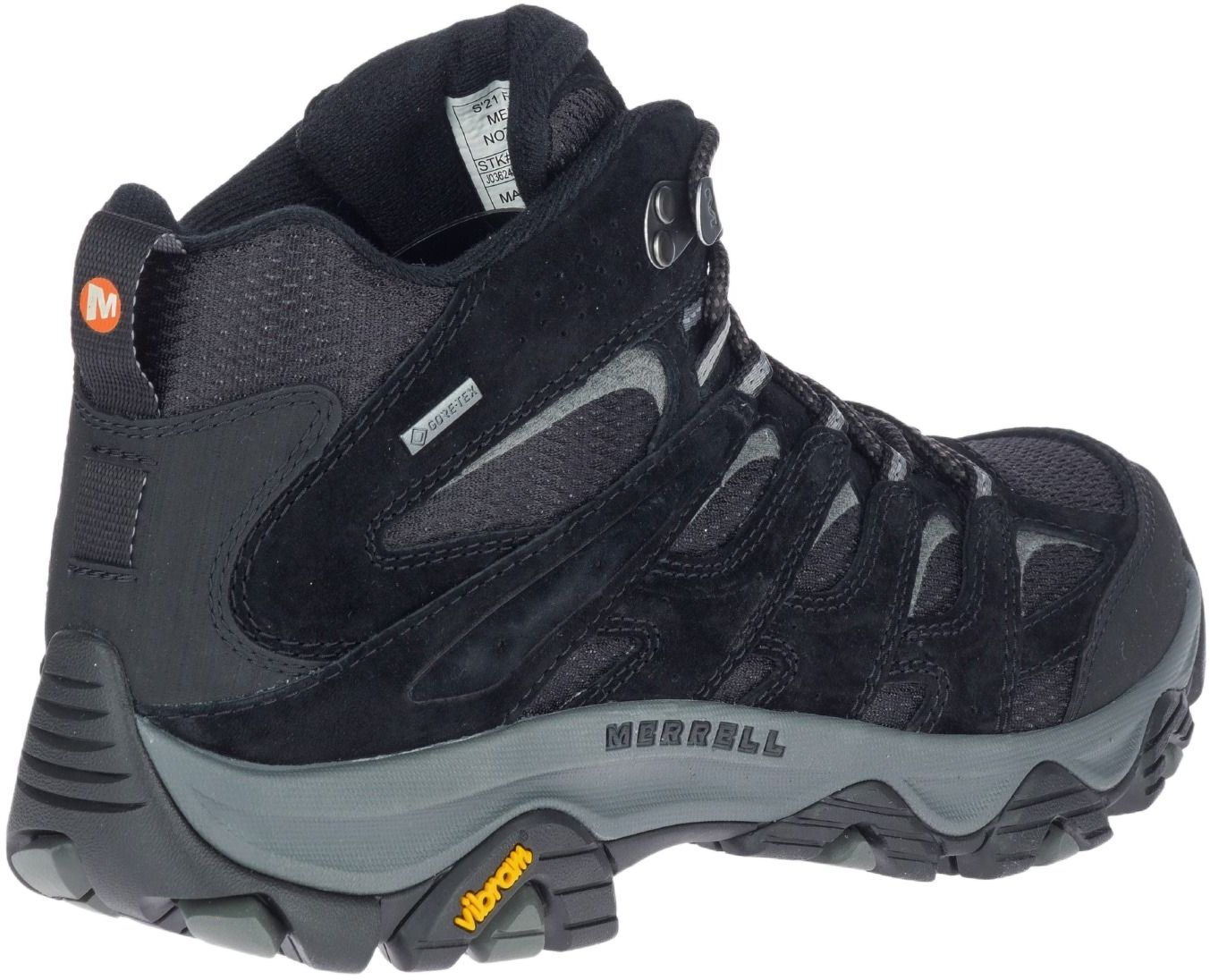 Ботинки мужские Merrell Moab 3 MID GTX black/grey 45 черный фото 