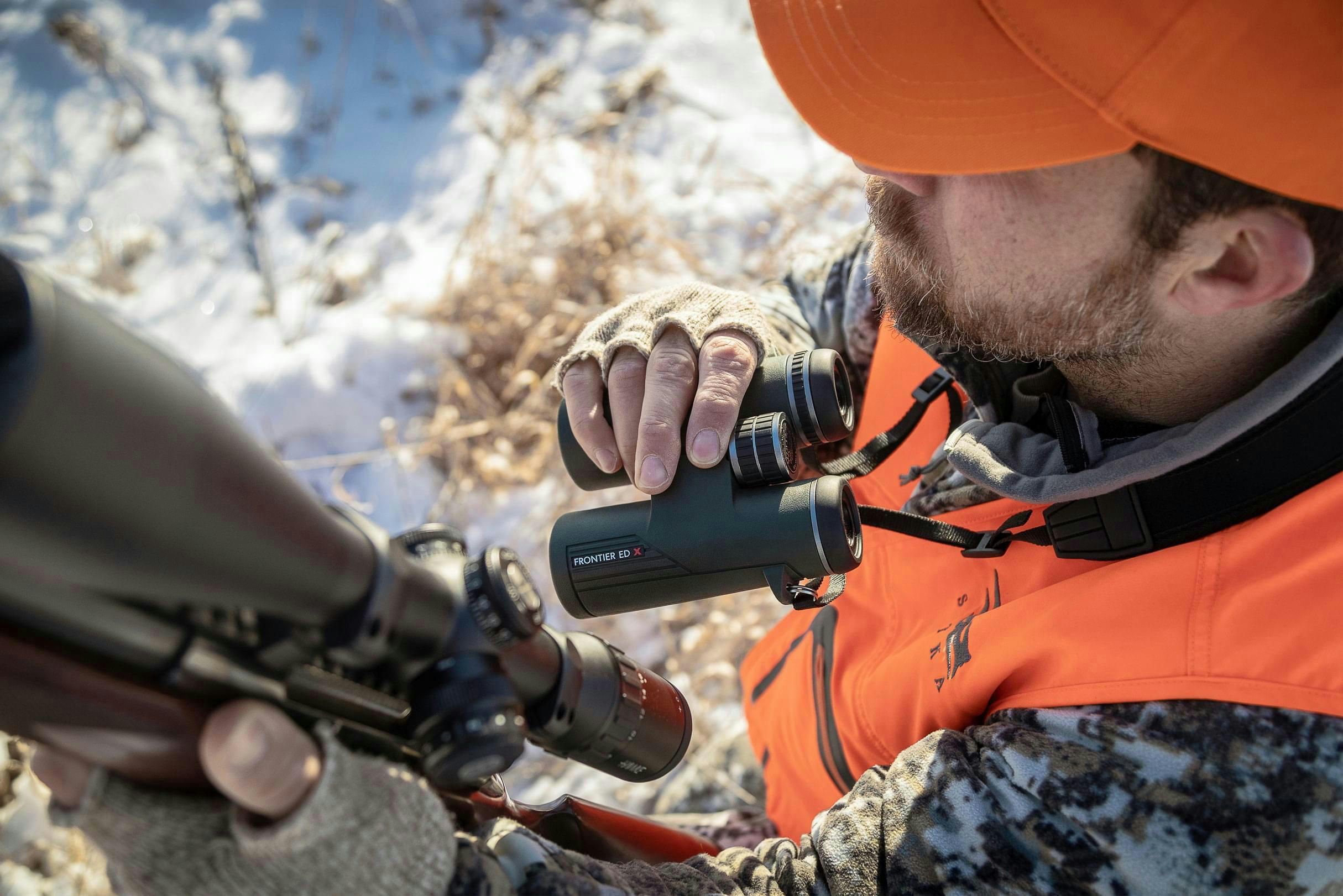 Бинокль Hawke Frontier HD X 8x42 Green (38010) фото 