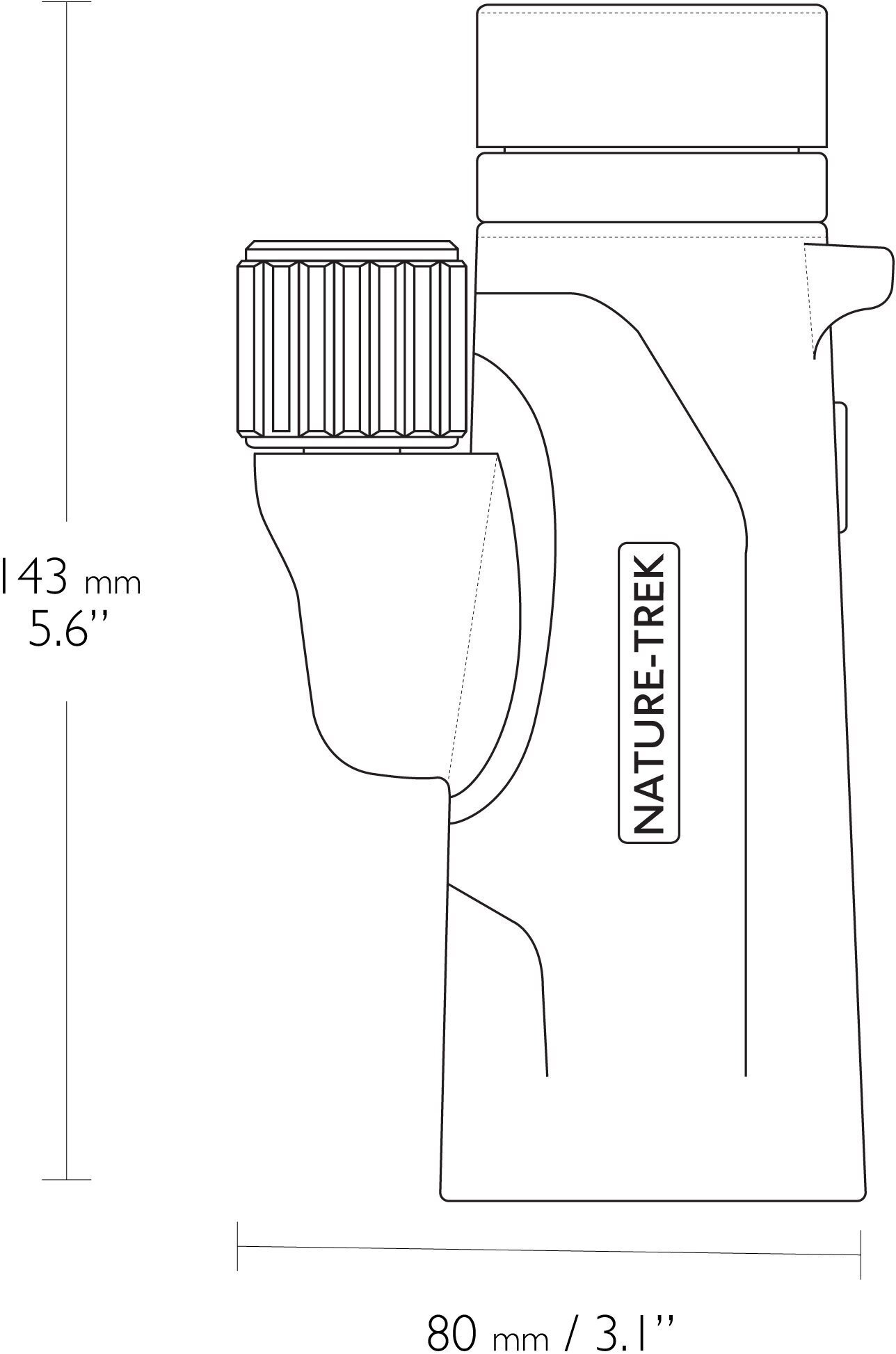 Монокуляр Hawke Nature Trek 10x42 Green (35221)фото3