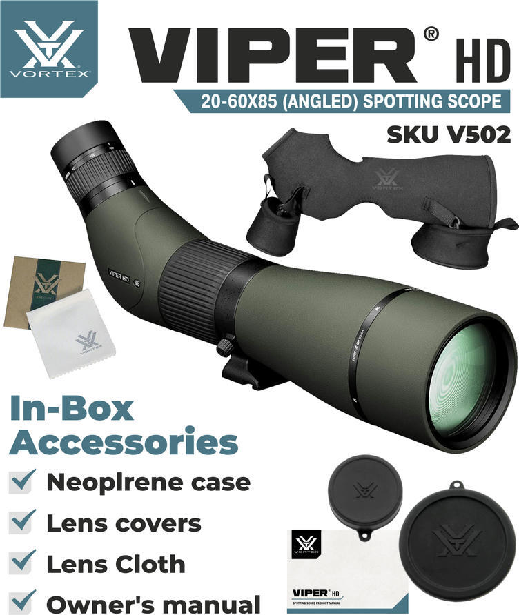 Підзорна труба Vortex Viper HD 20-60x85/45 (V502)фото4