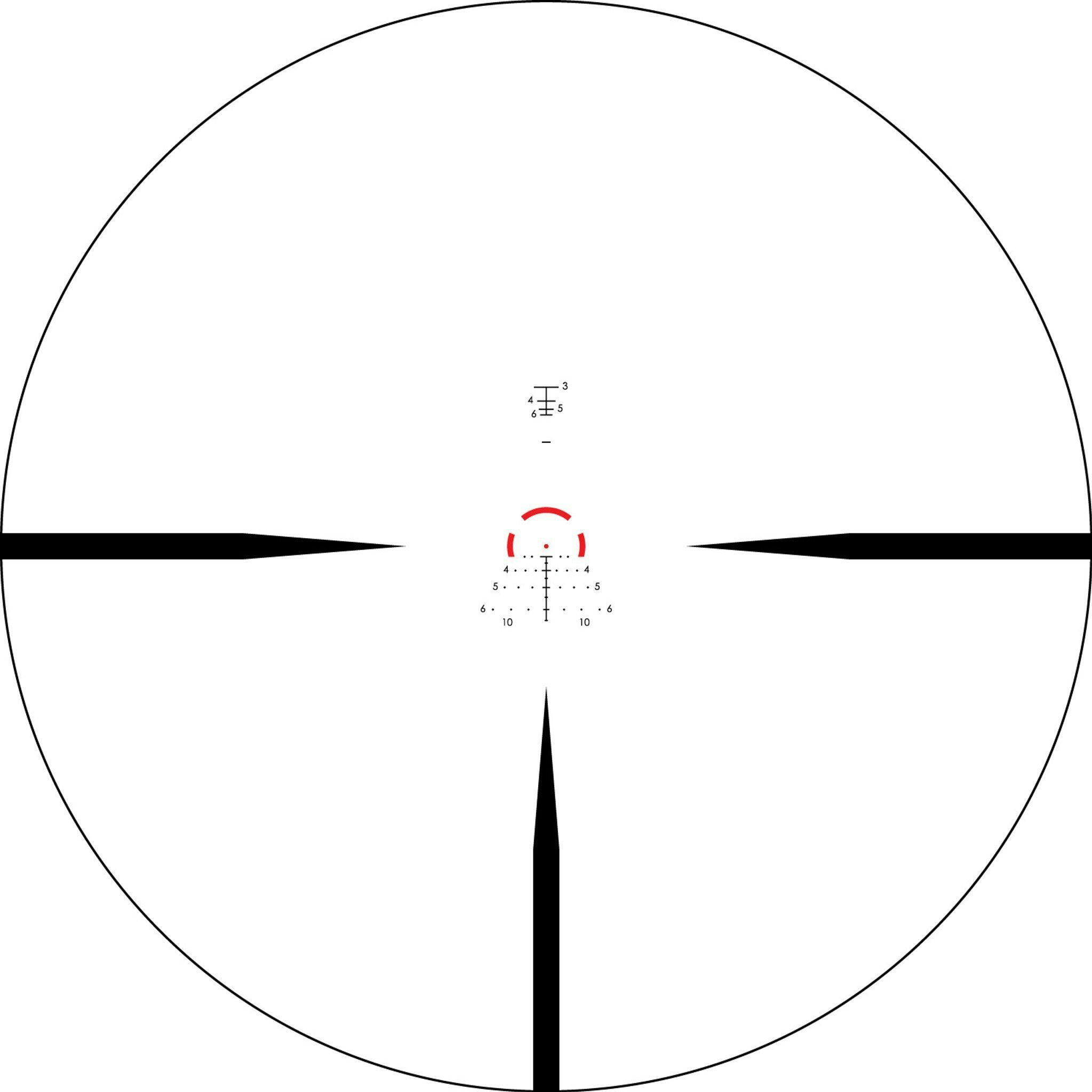 Оптический прицел Vortex Strike Eagle 1-6x24 AR-BDC3 (MOA) (SE-1624-2) фото 5